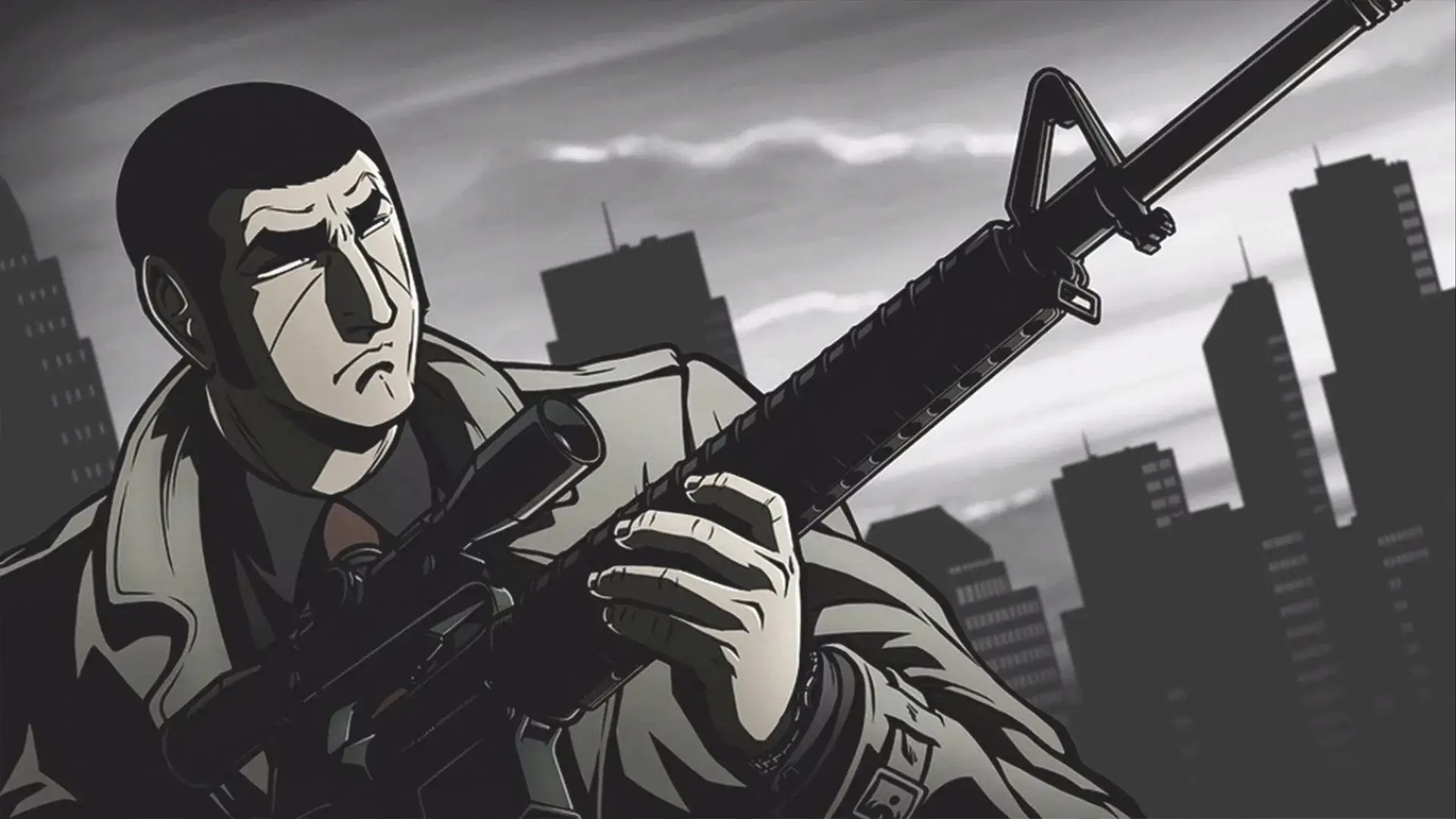 Golgo 13 backdrop