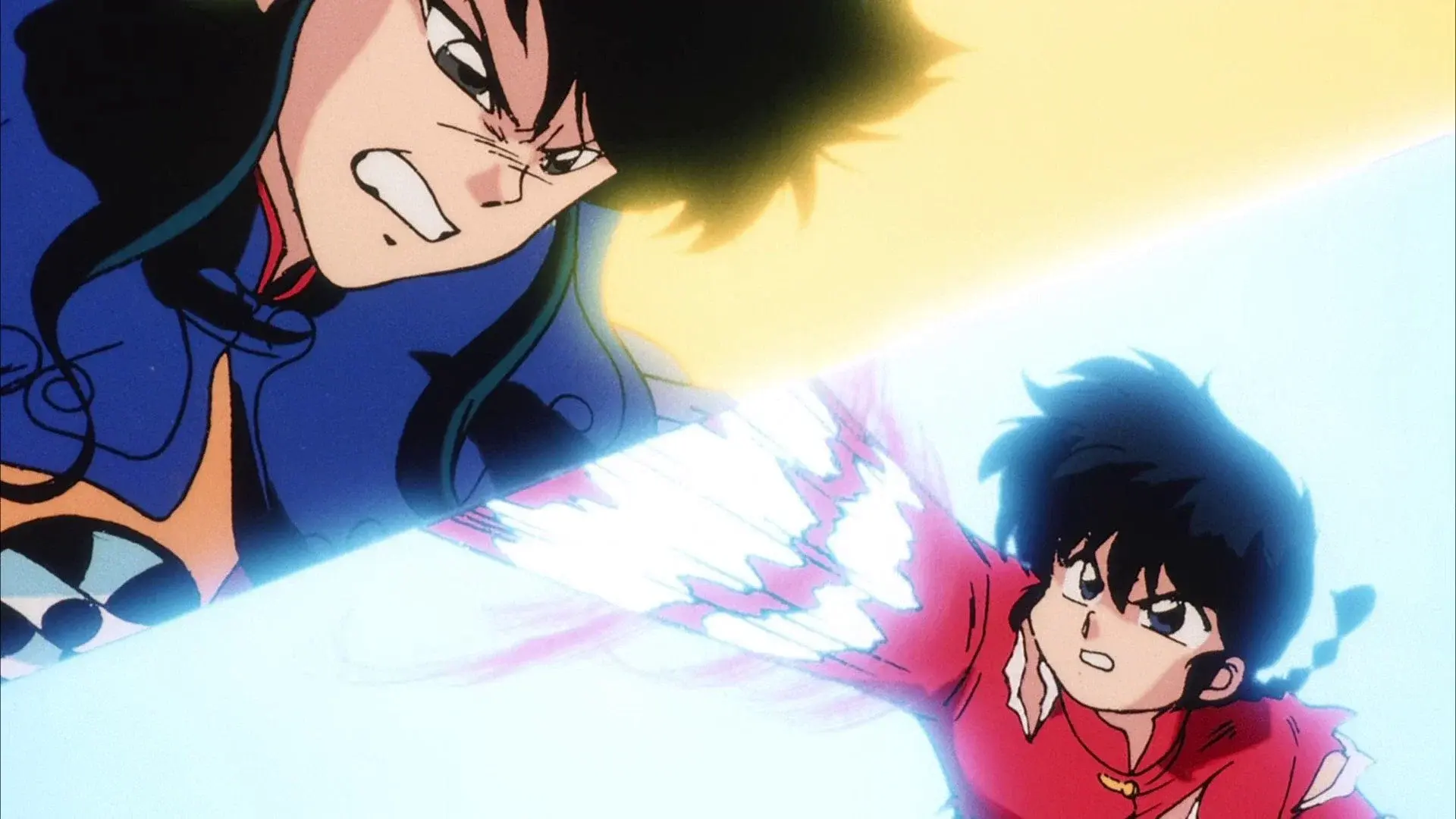 Ranma 1/2 the Movie: Big Trouble in Nekonron, China backdrop