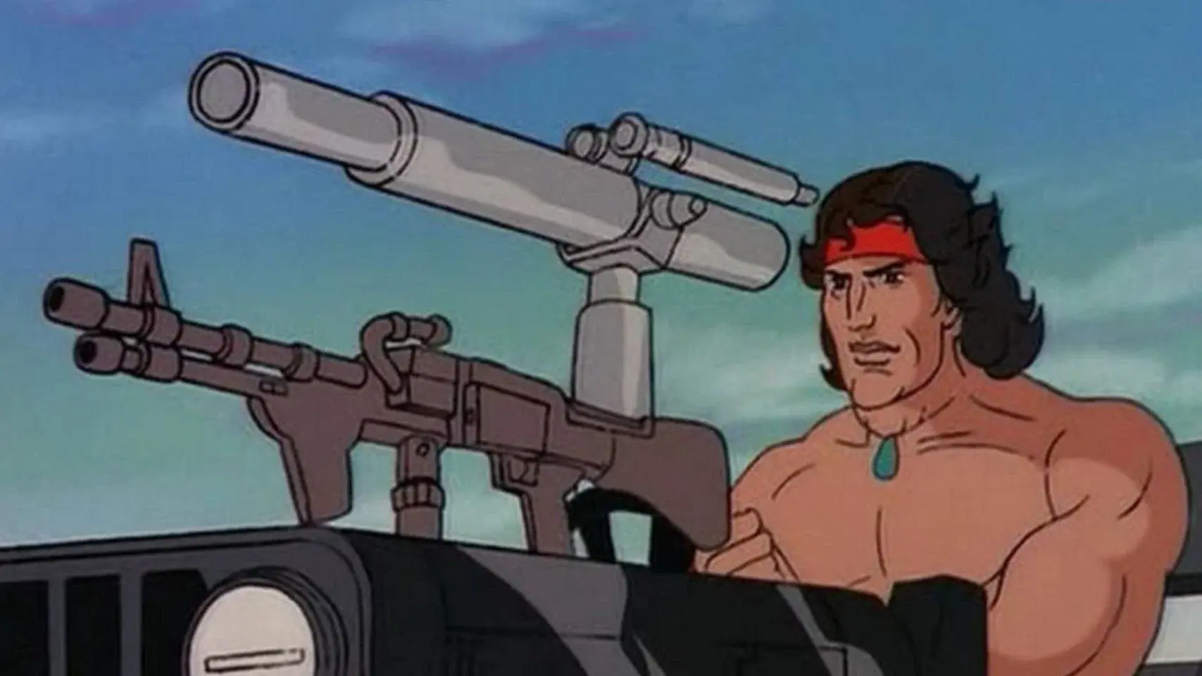 Rambo: The Force of Freedom backdrop
