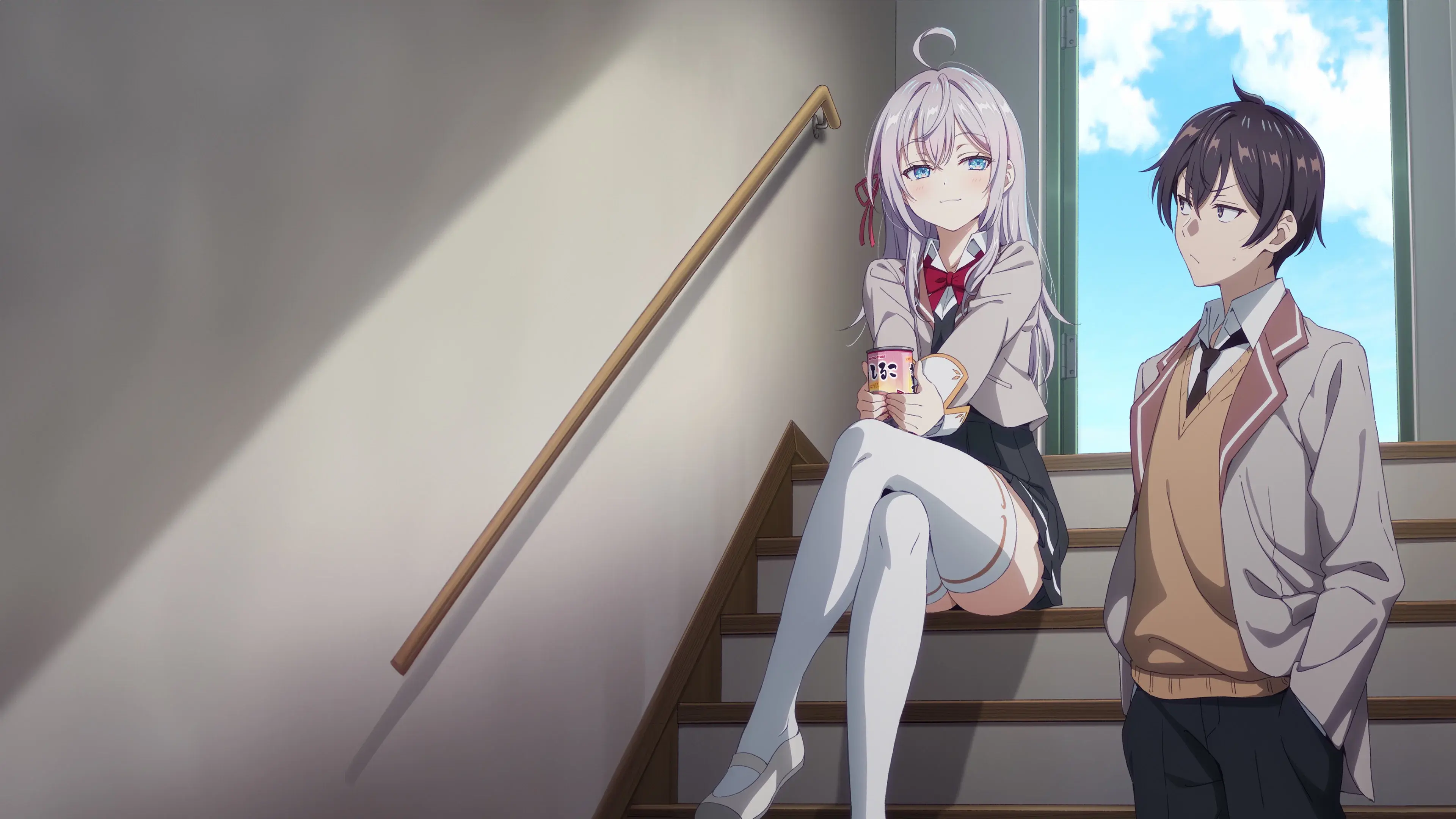 Alya Sometimes Hides Her Feelings in Russian backdrop