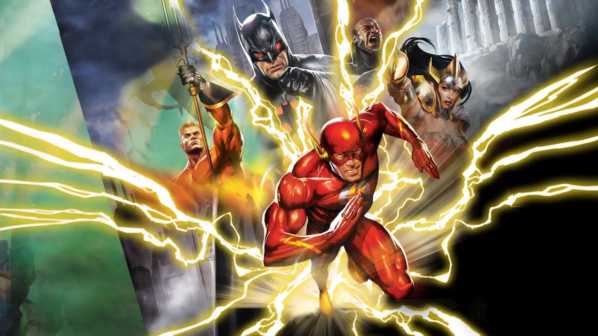 Justice League: The Flashpoint Paradox backdrop