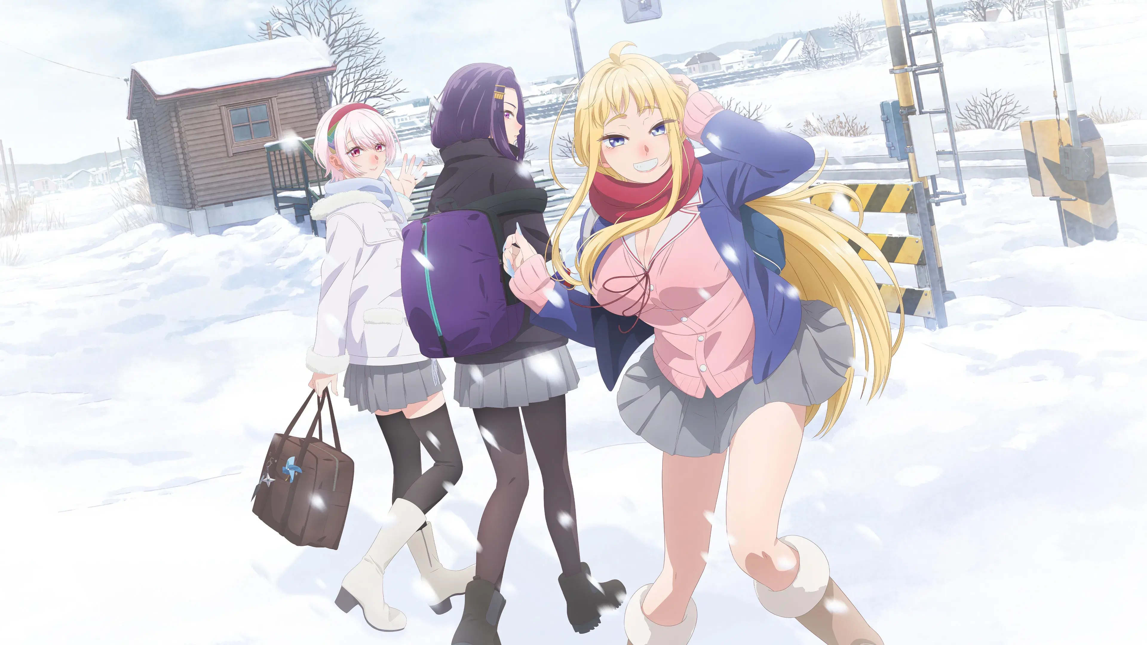 Hokkaido Gals Are Super Adorable! backdrop