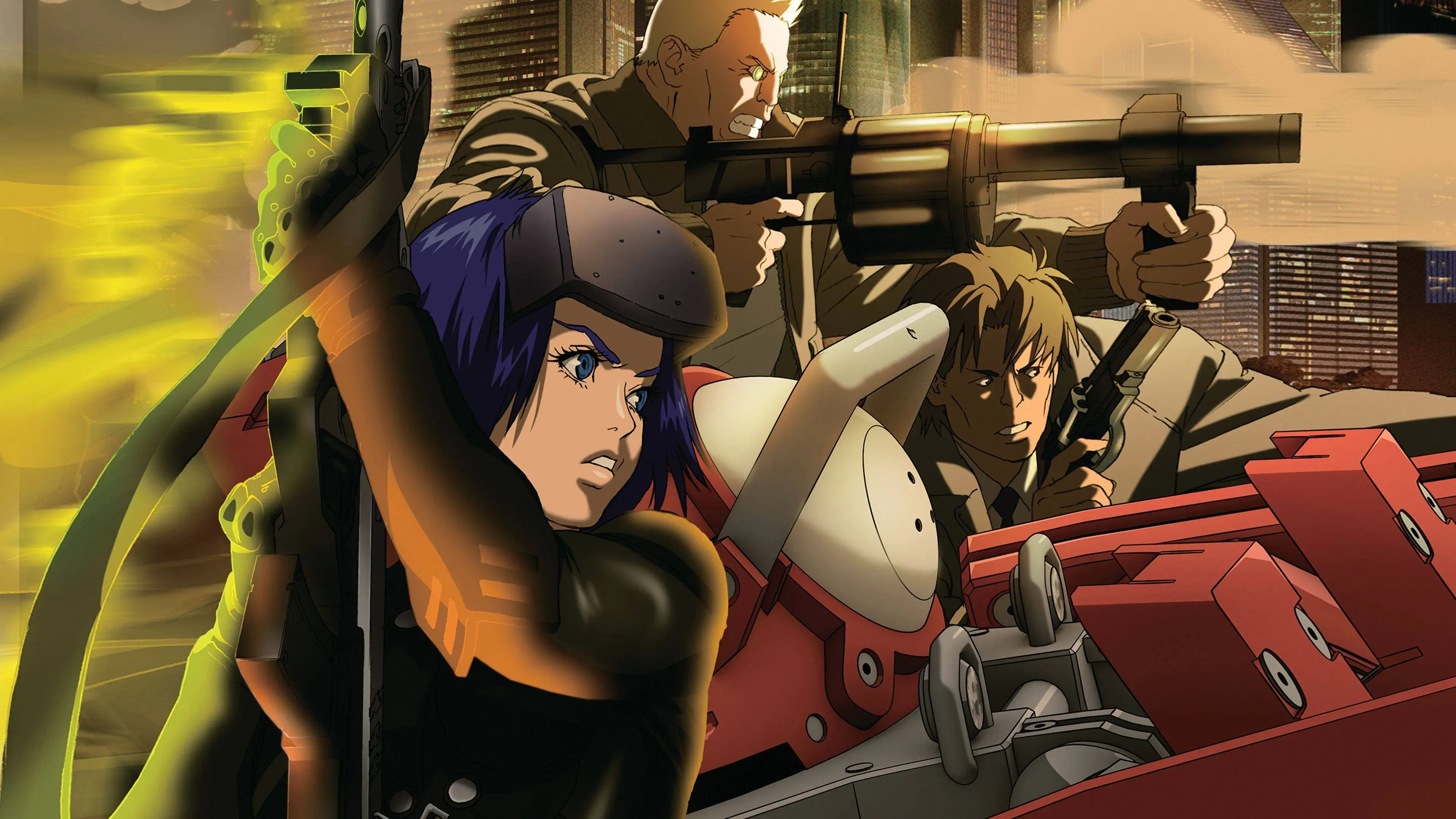 Ghost in the Shell: Arise - Border 4: Ghost Stands Alone backdrop