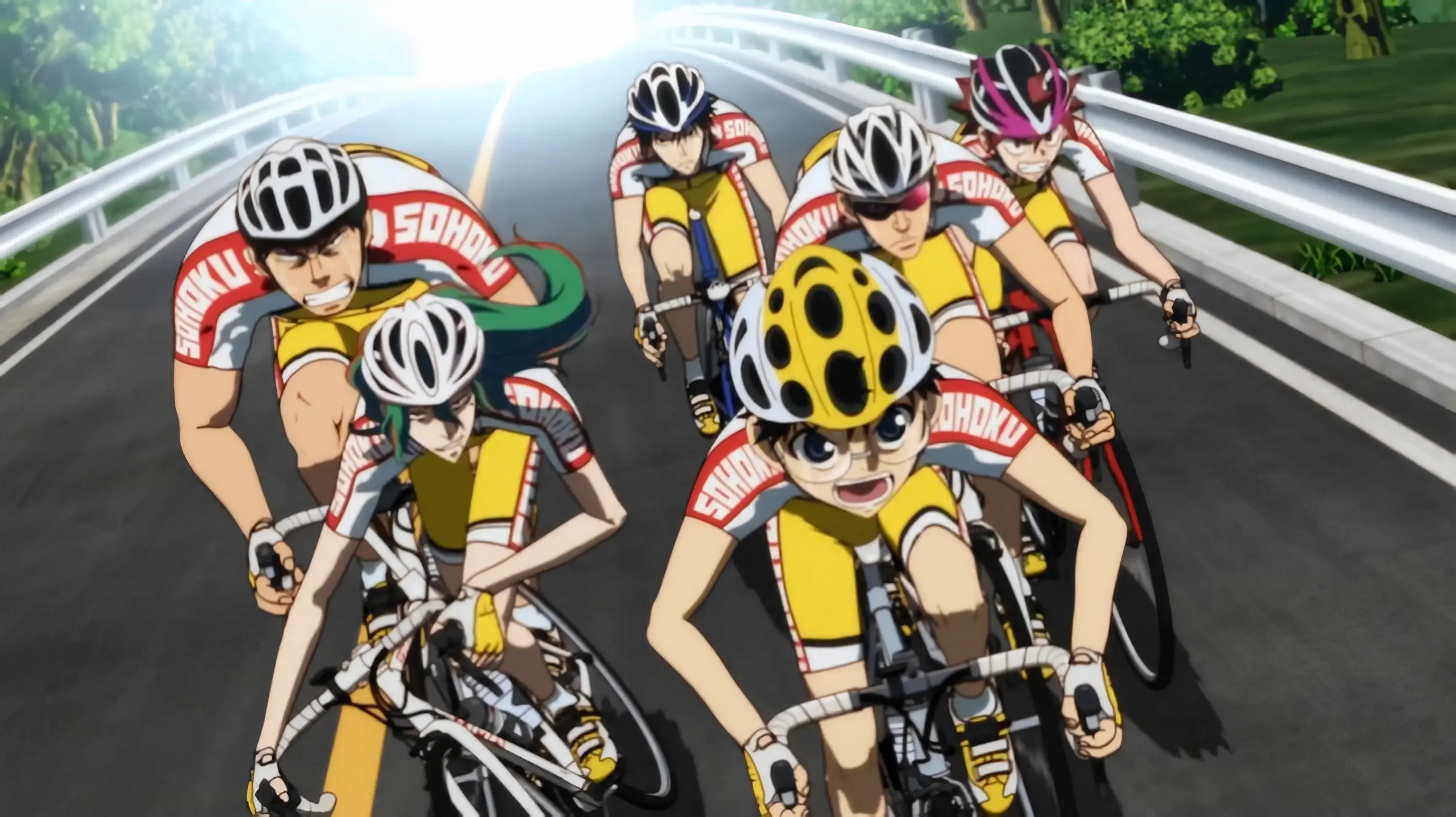 Yowamushi Pedal backdrop
