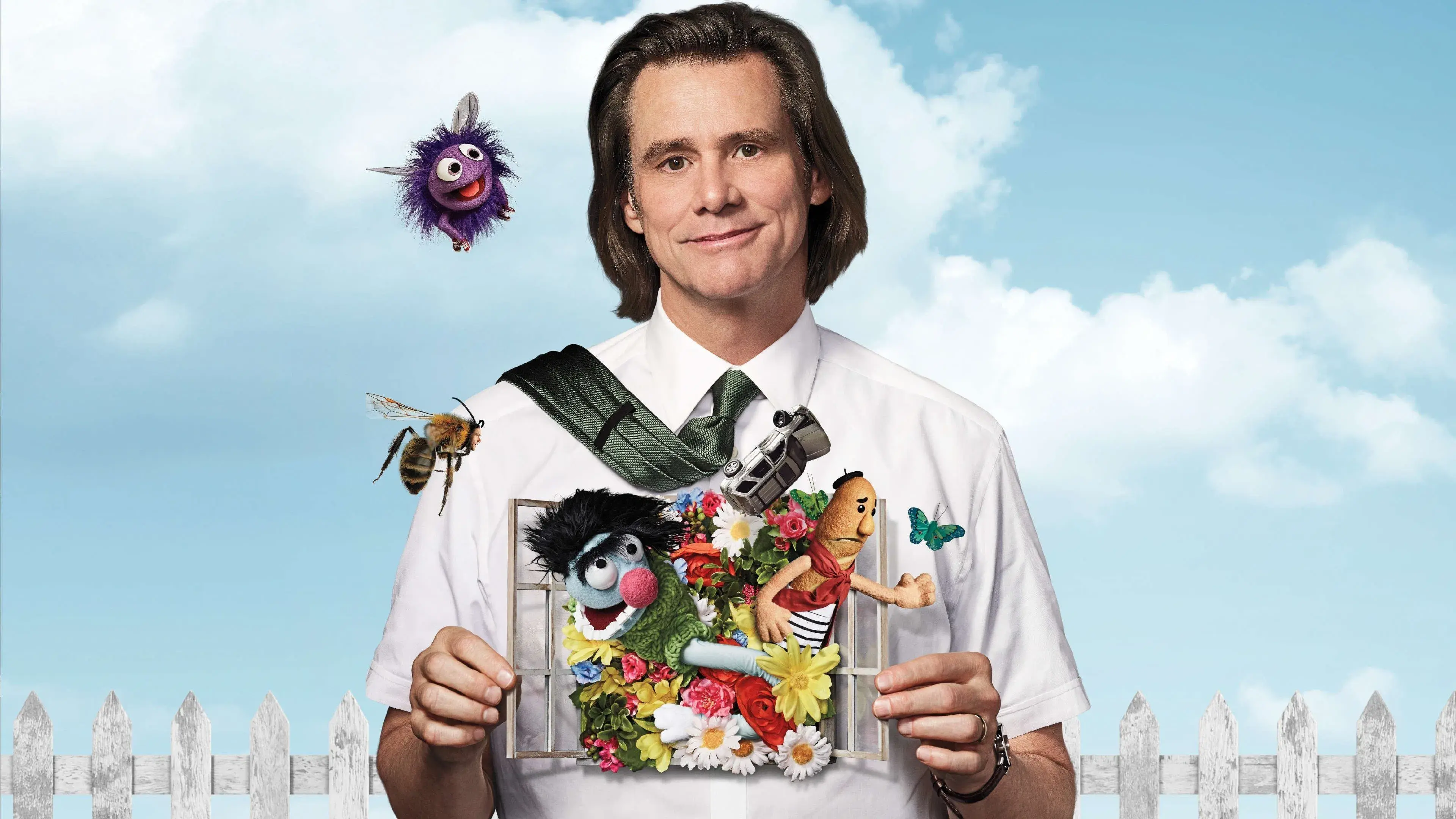 Kidding backdrop
