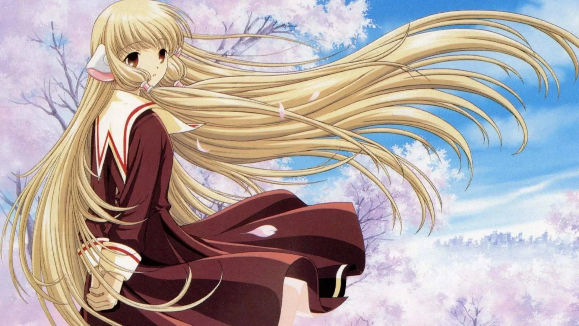 Chobits backdrop