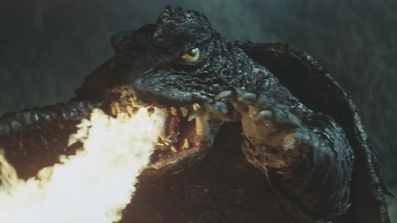 Gamera vs. Barugon backdrop