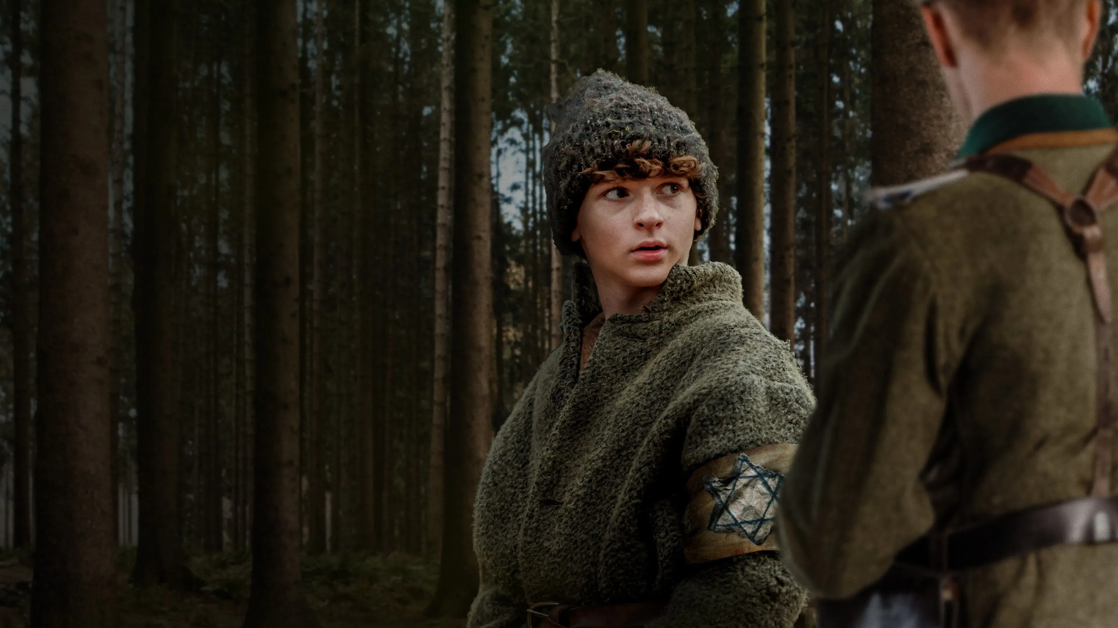 The Boy in the Woods backdrop