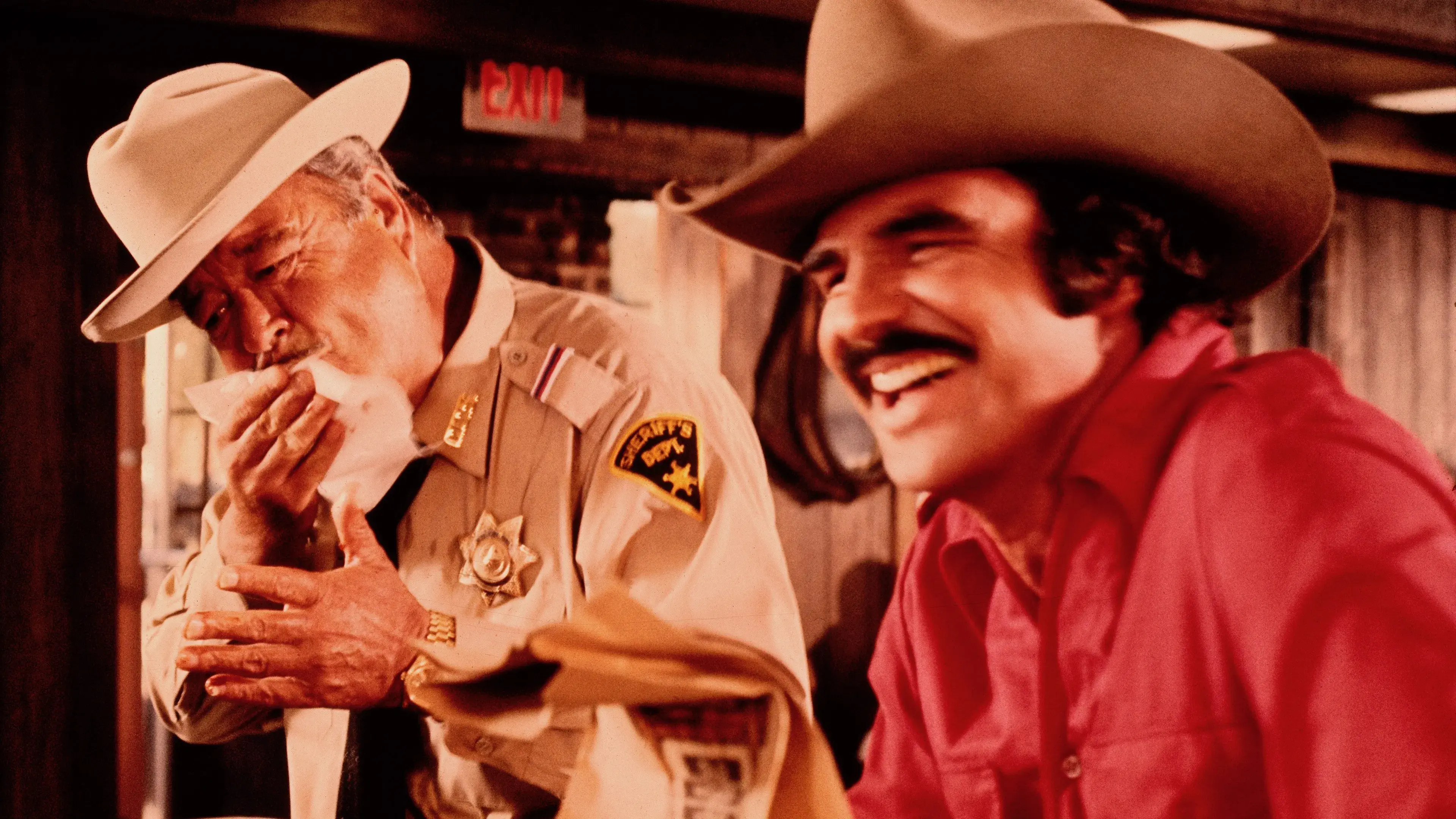 Smokey and the Bandit backdrop
