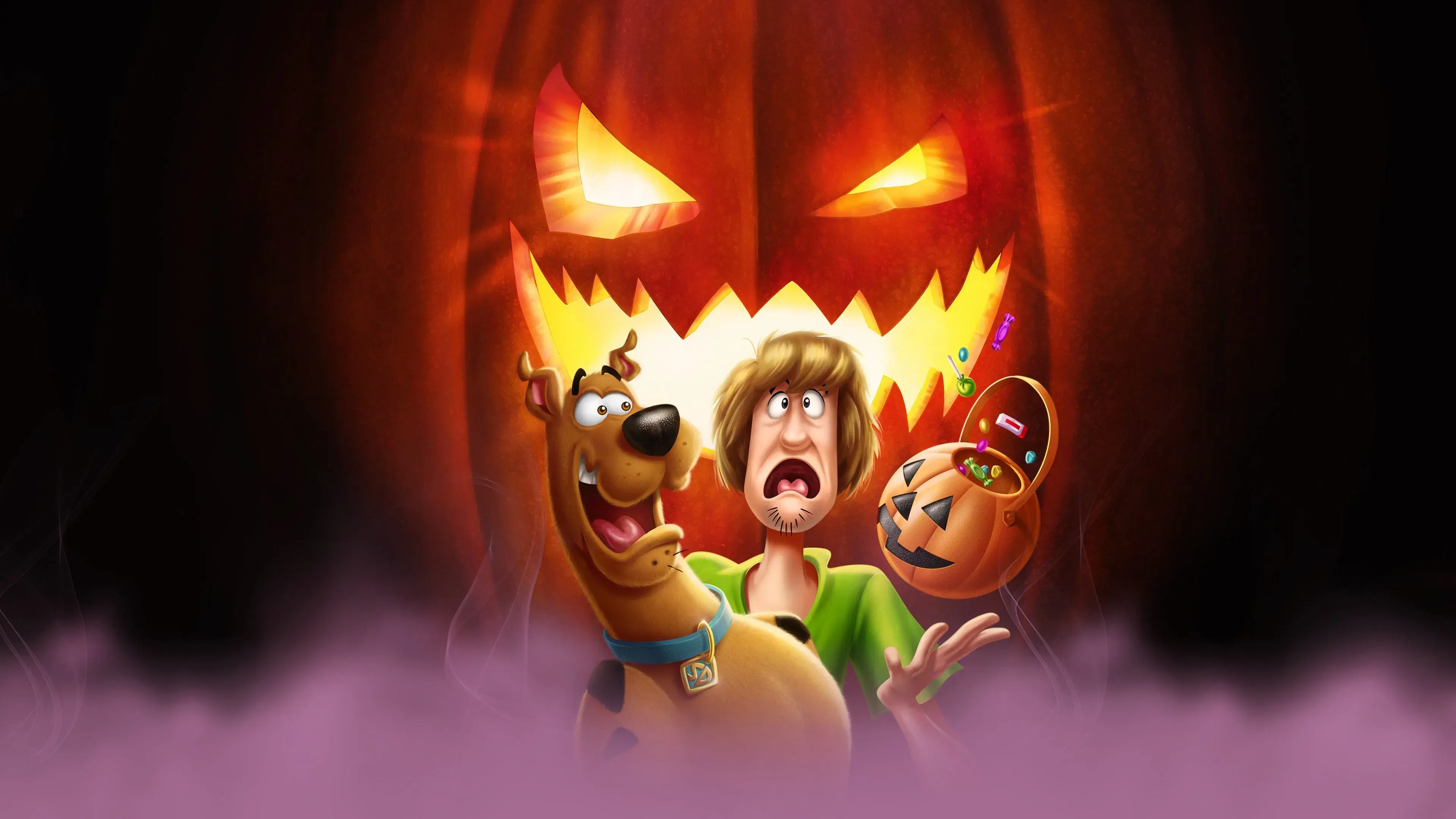 Happy Halloween, Scooby-Doo! backdrop
