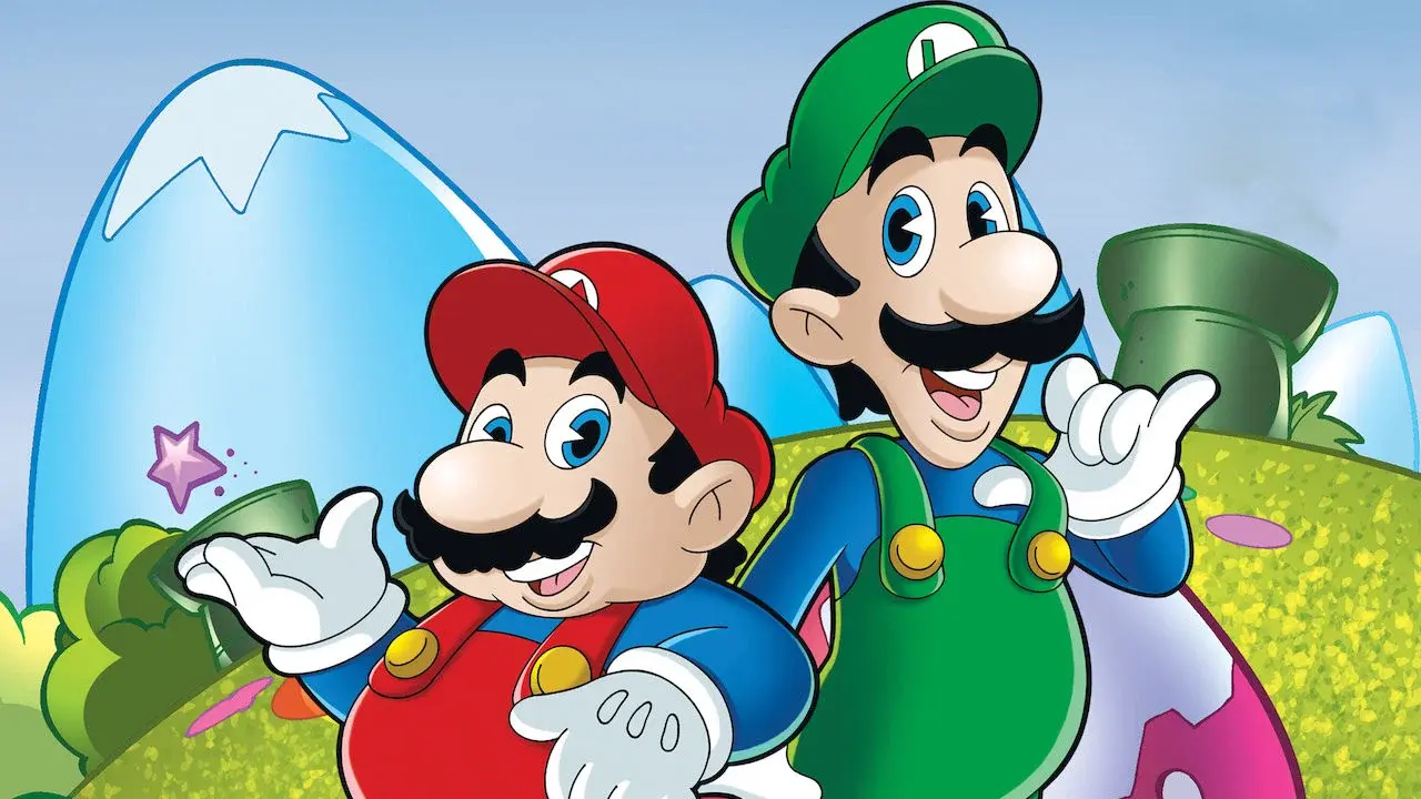 The Super Mario Bros. Super Show! backdrop