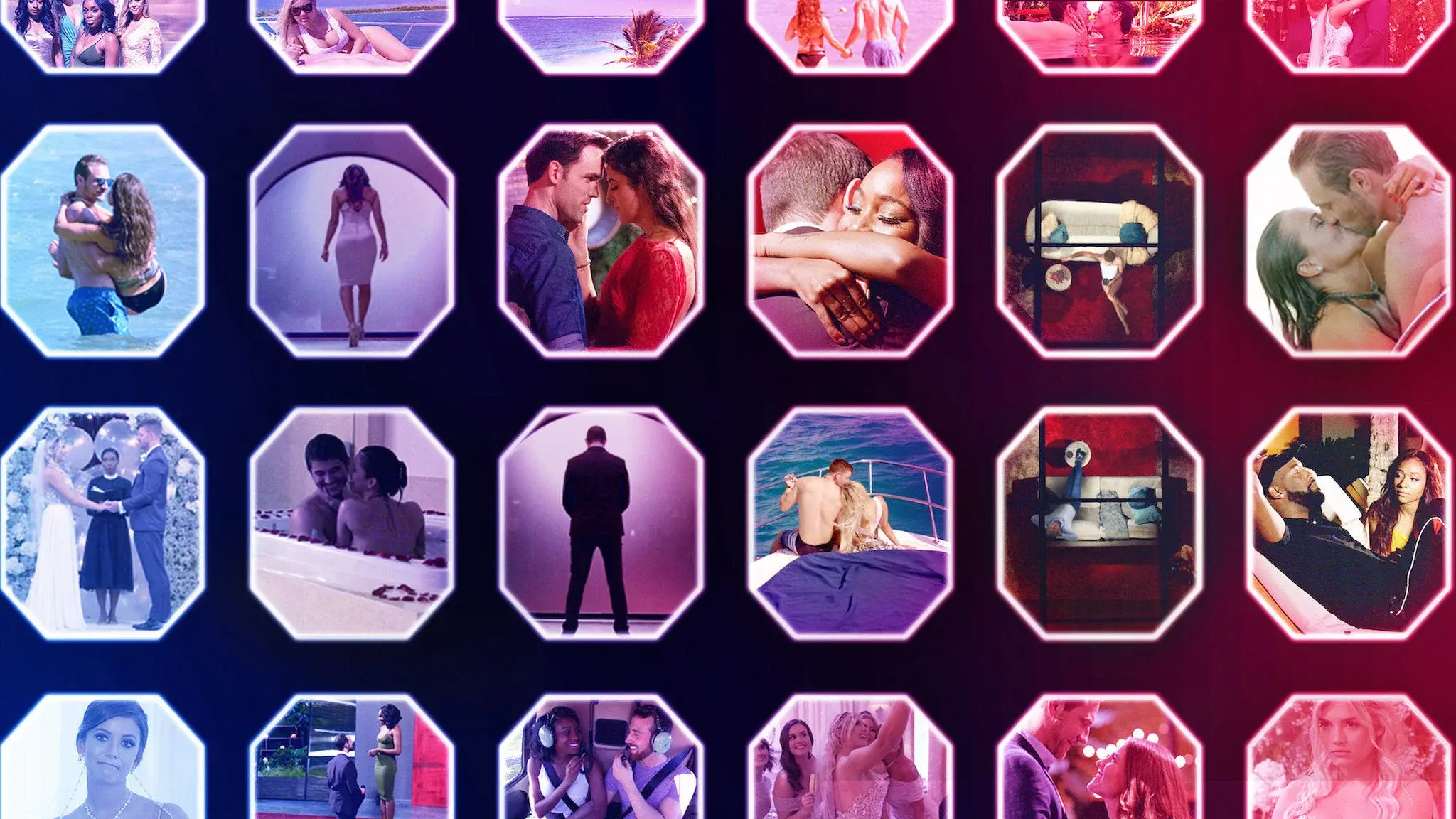 Love Is Blind backdrop