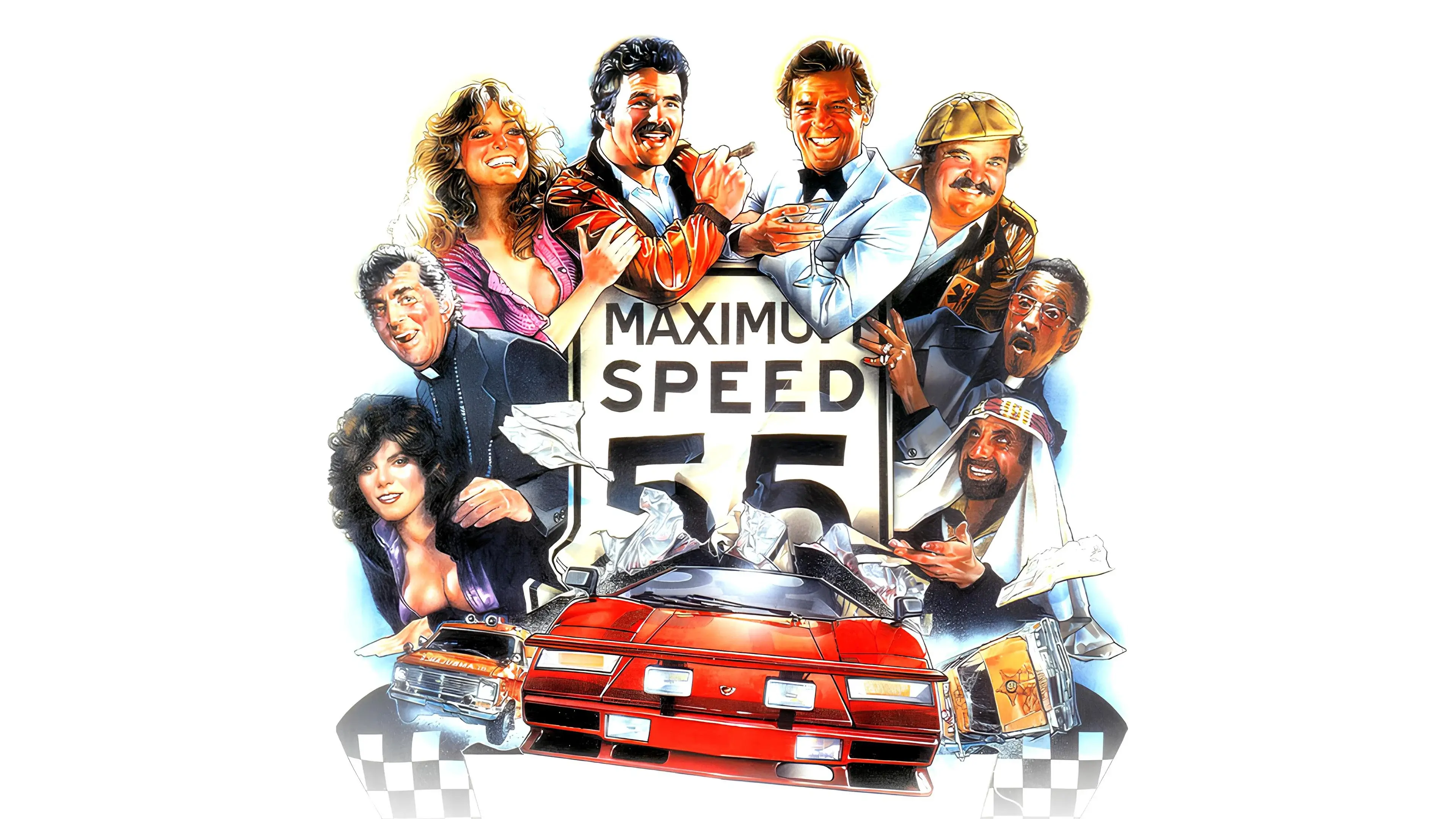 The Cannonball Run backdrop