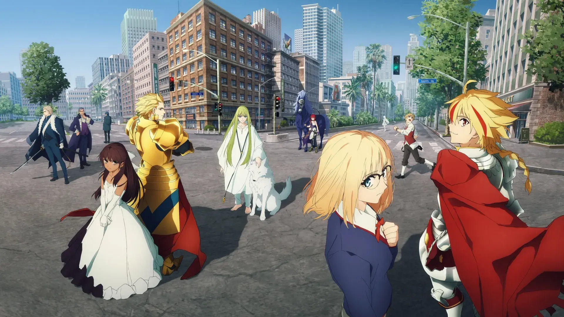Fate/strange Fake backdrop