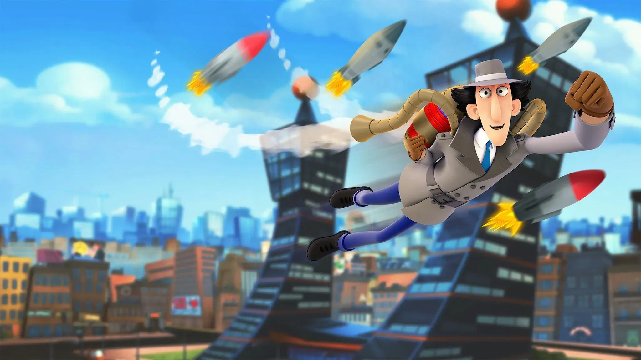 Inspector Gadget backdrop