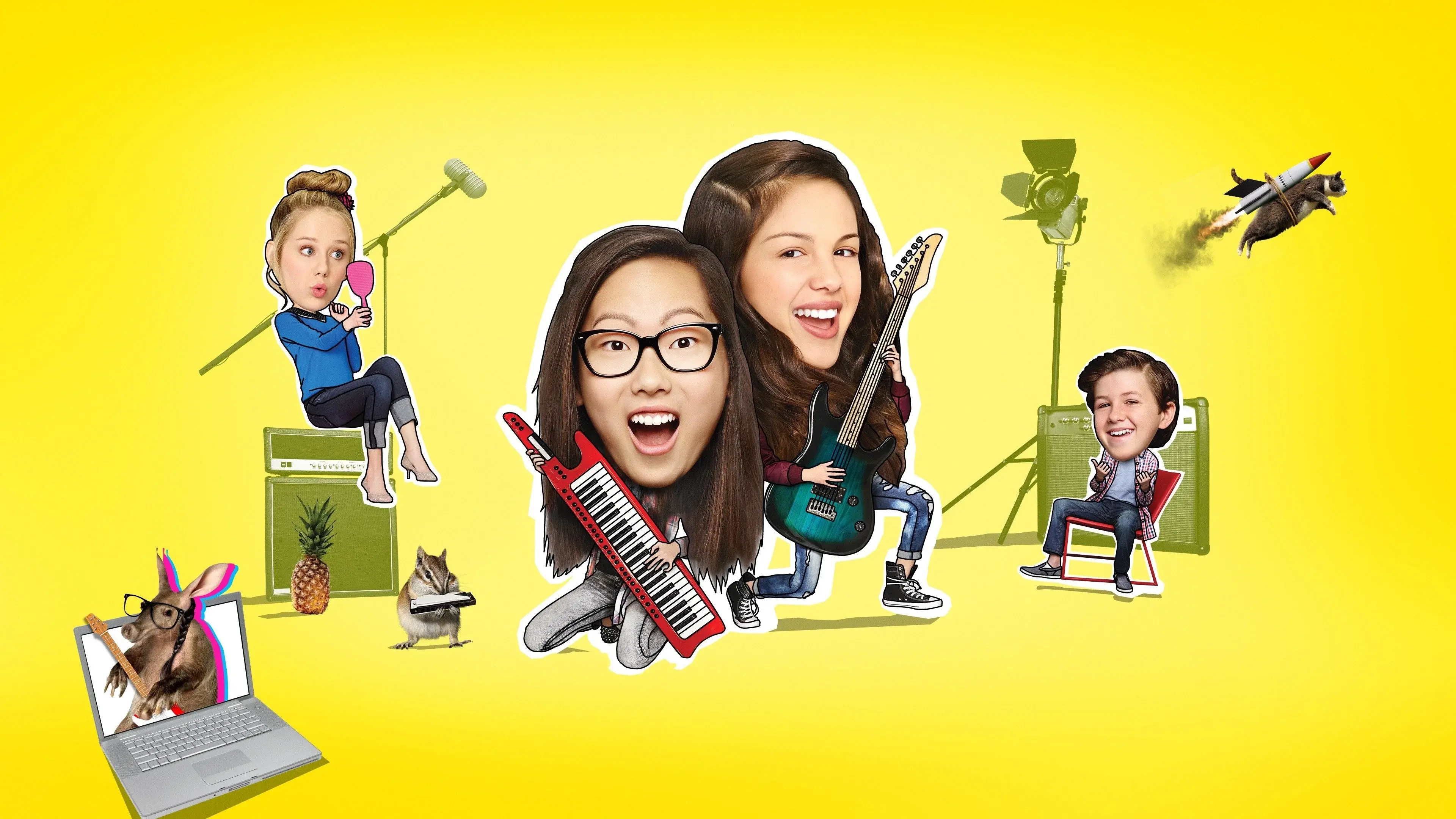 Bizaardvark backdrop