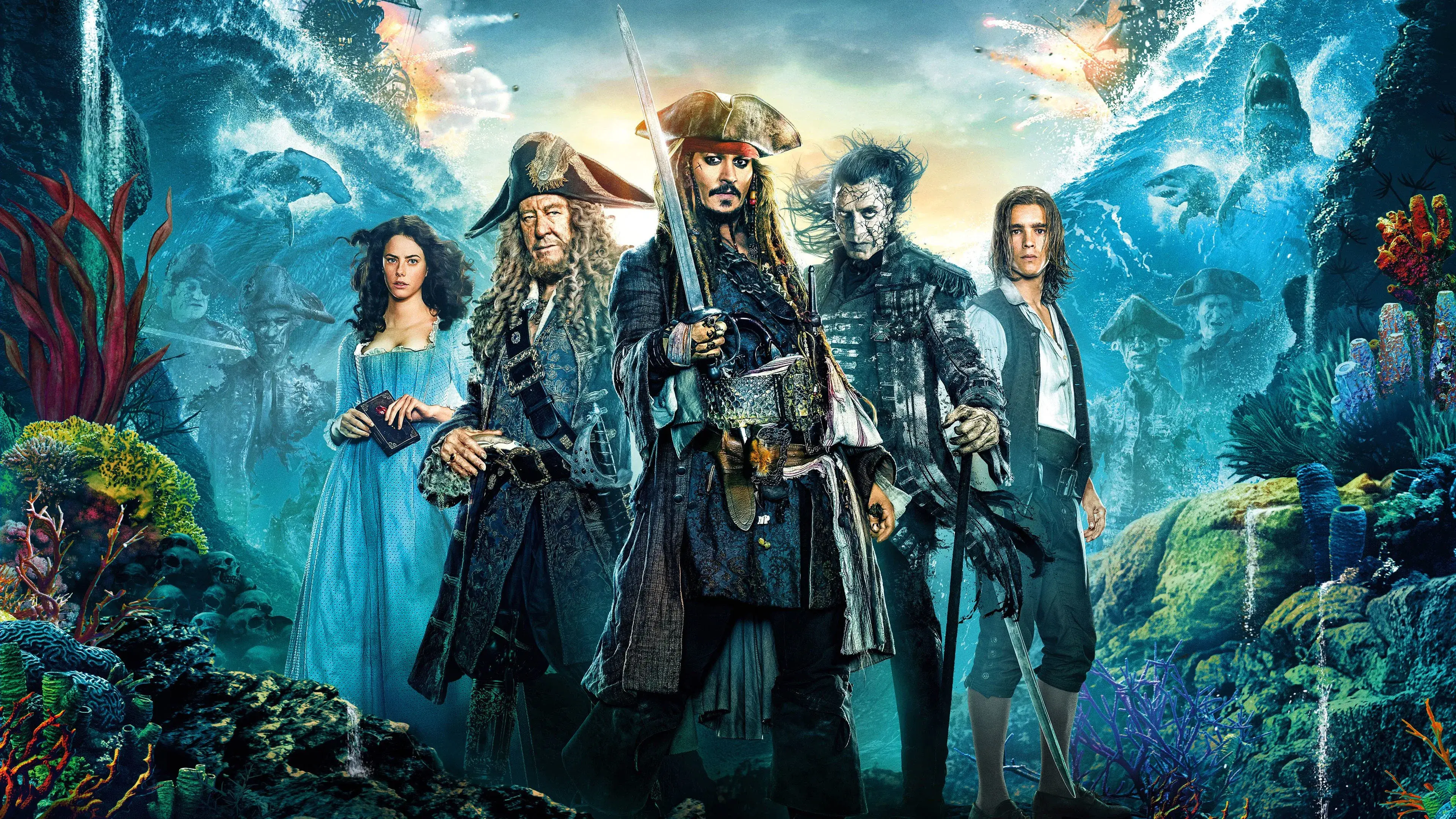 Pirates of the Caribbean: Dead Men Tell No Tales backdrop