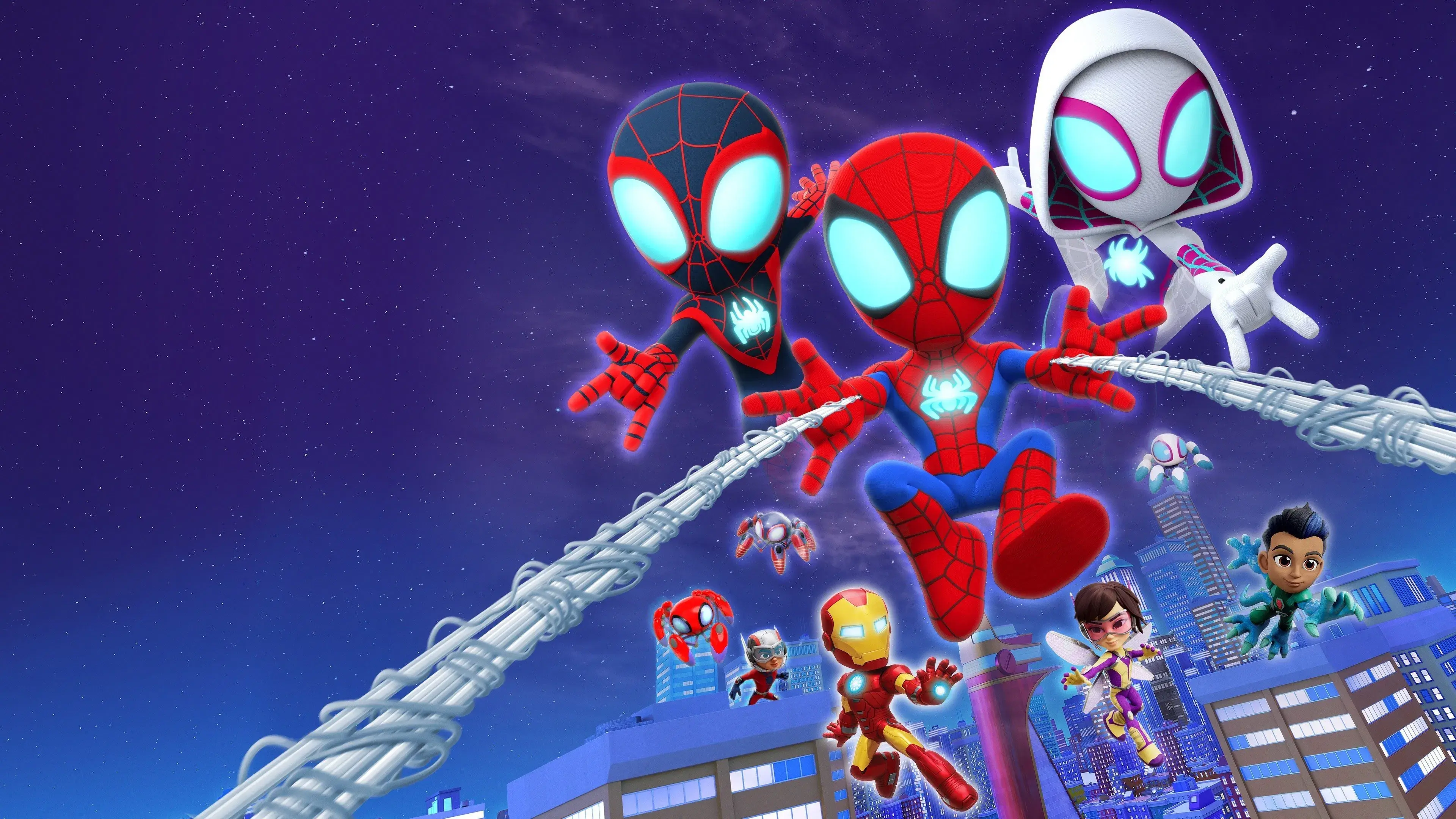 Spidey and His Amazing Friends backdrop