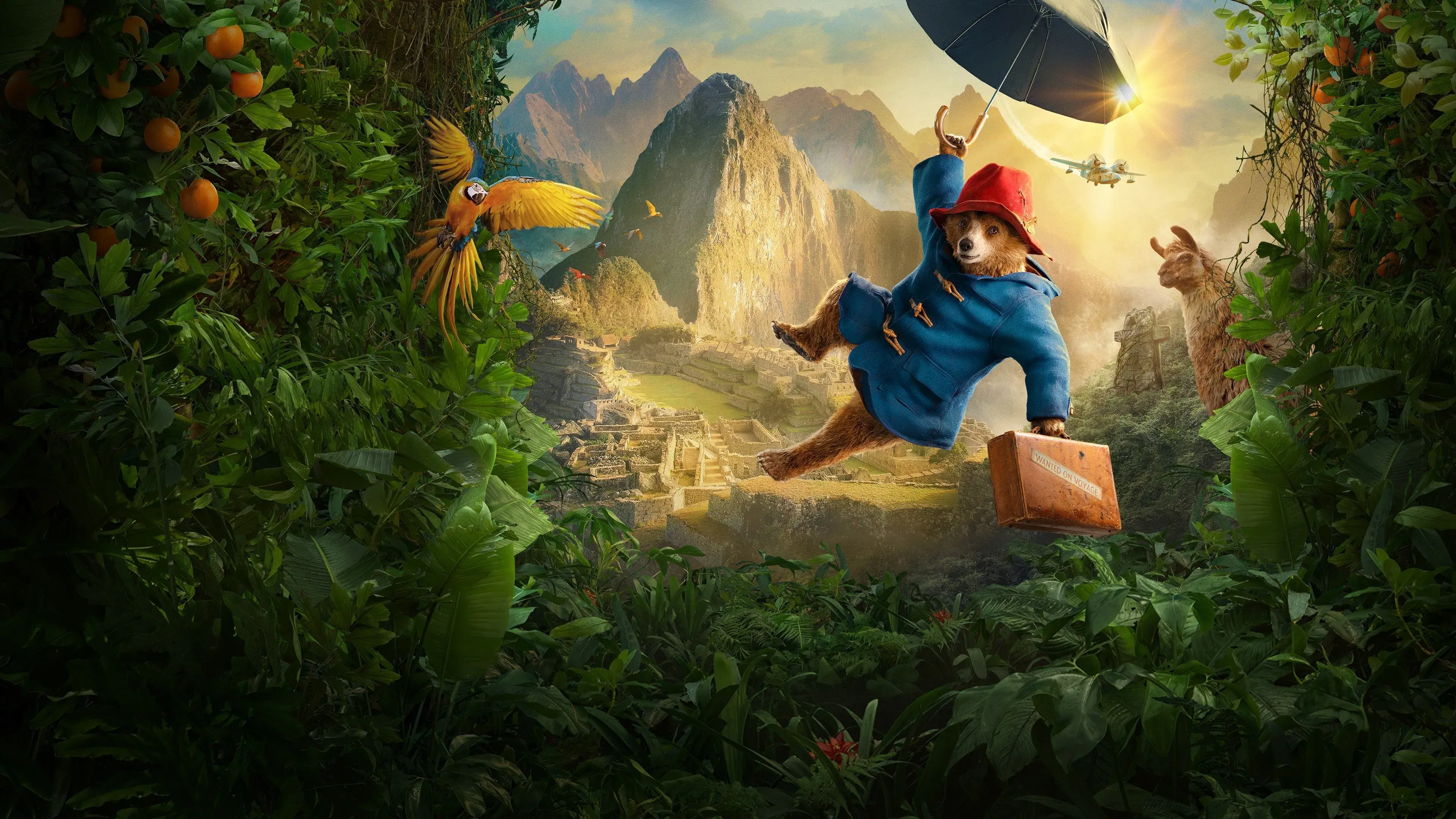 Paddington in Peru backdrop