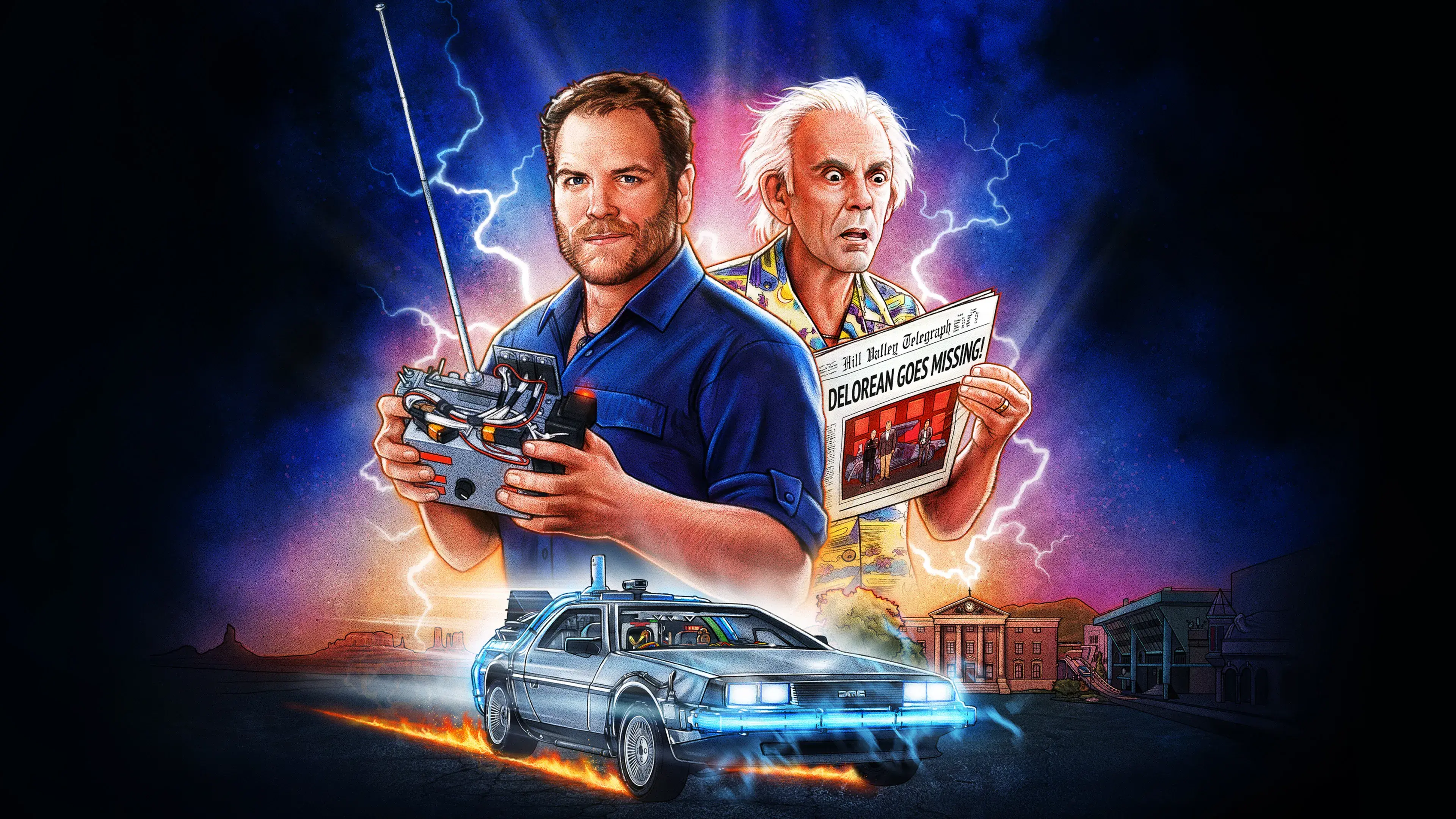 Expedition: Back To The Future backdrop