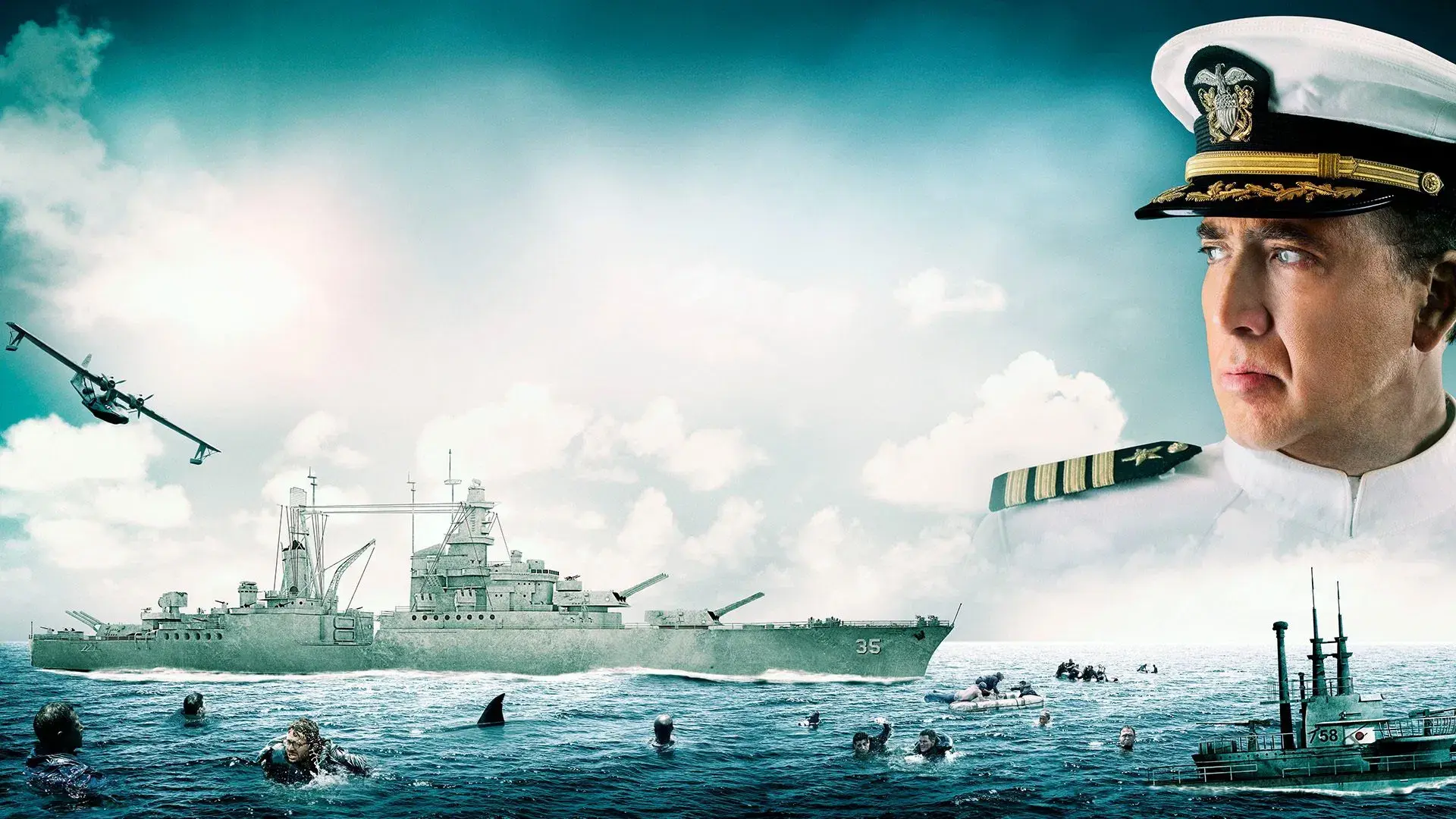 USS Indianapolis: Men of Courage backdrop