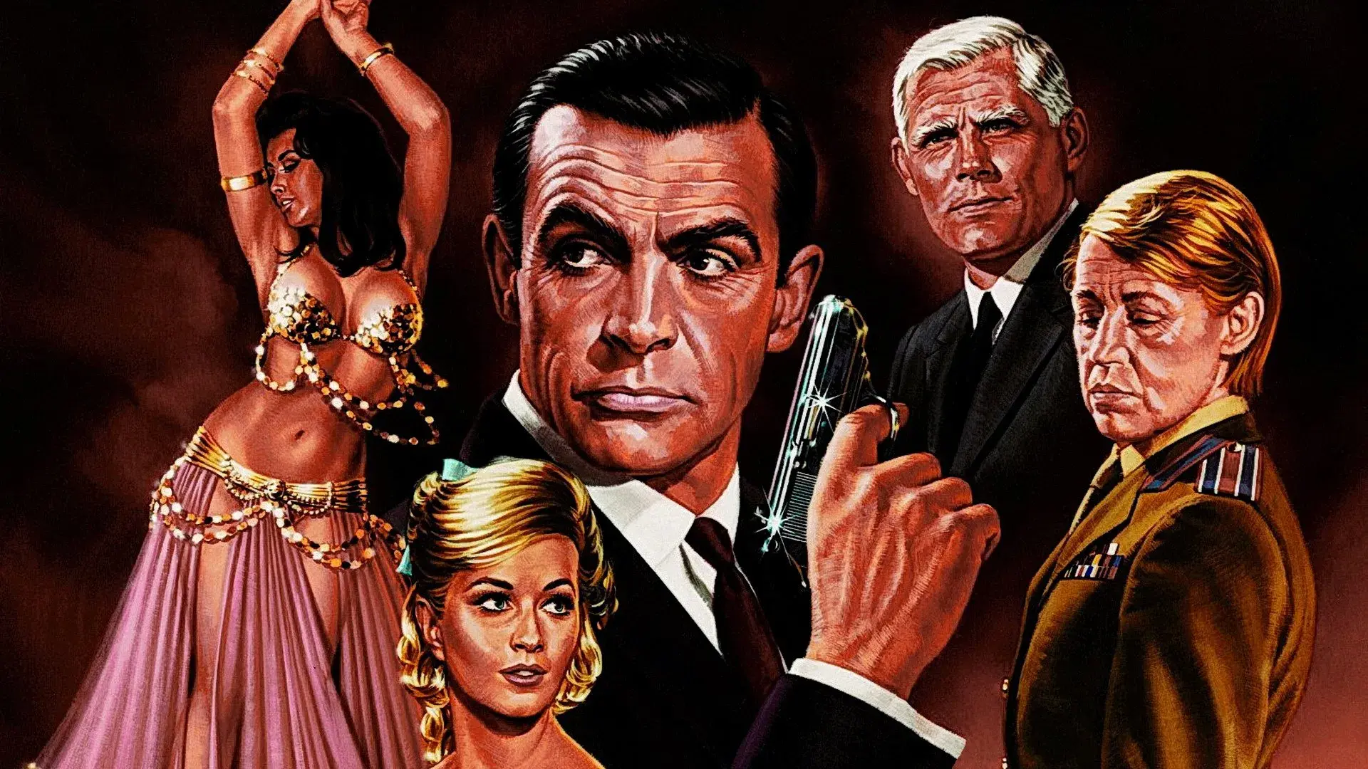 From Russia with Love backdrop