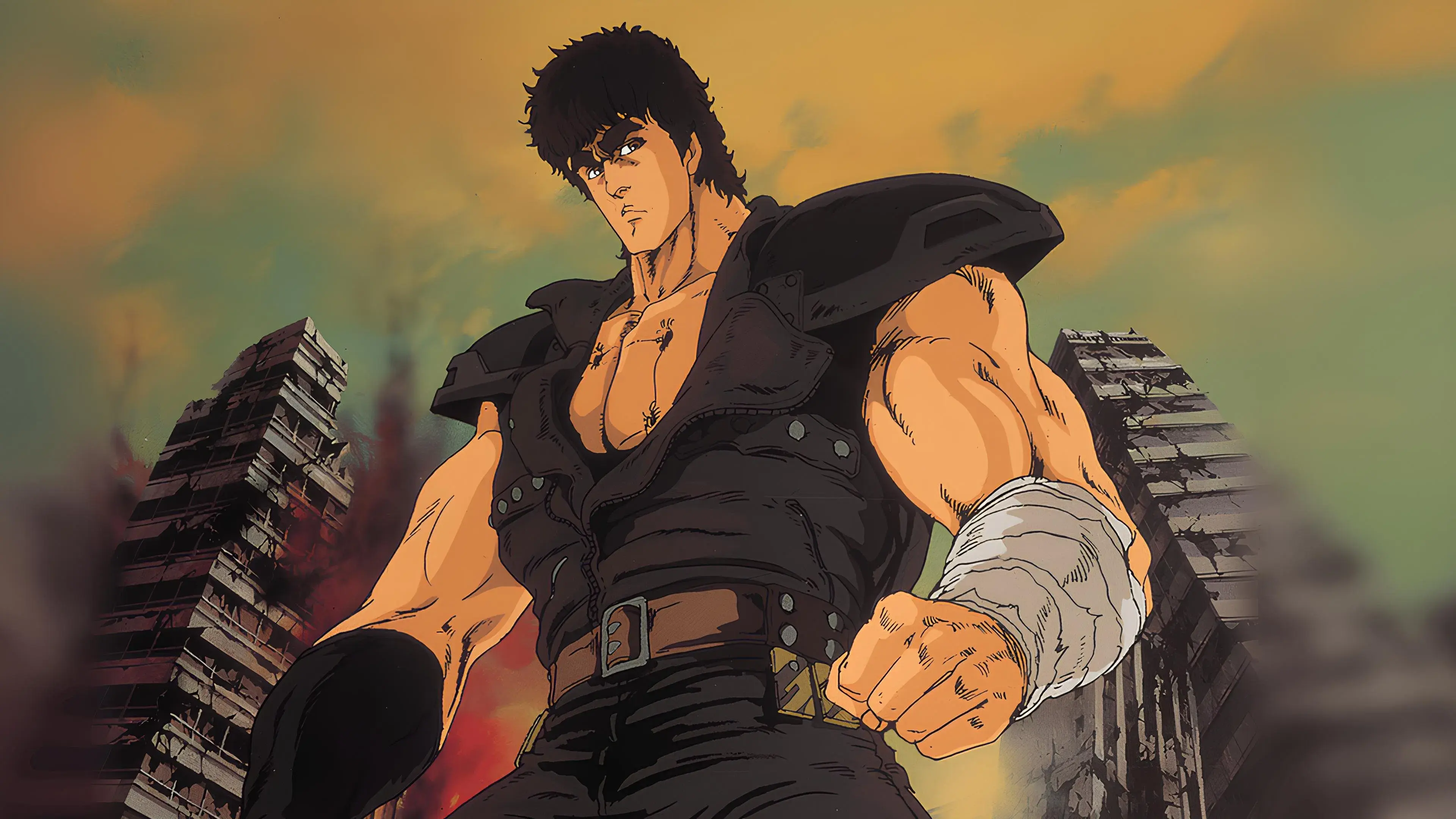 Fist of the North Star backdrop