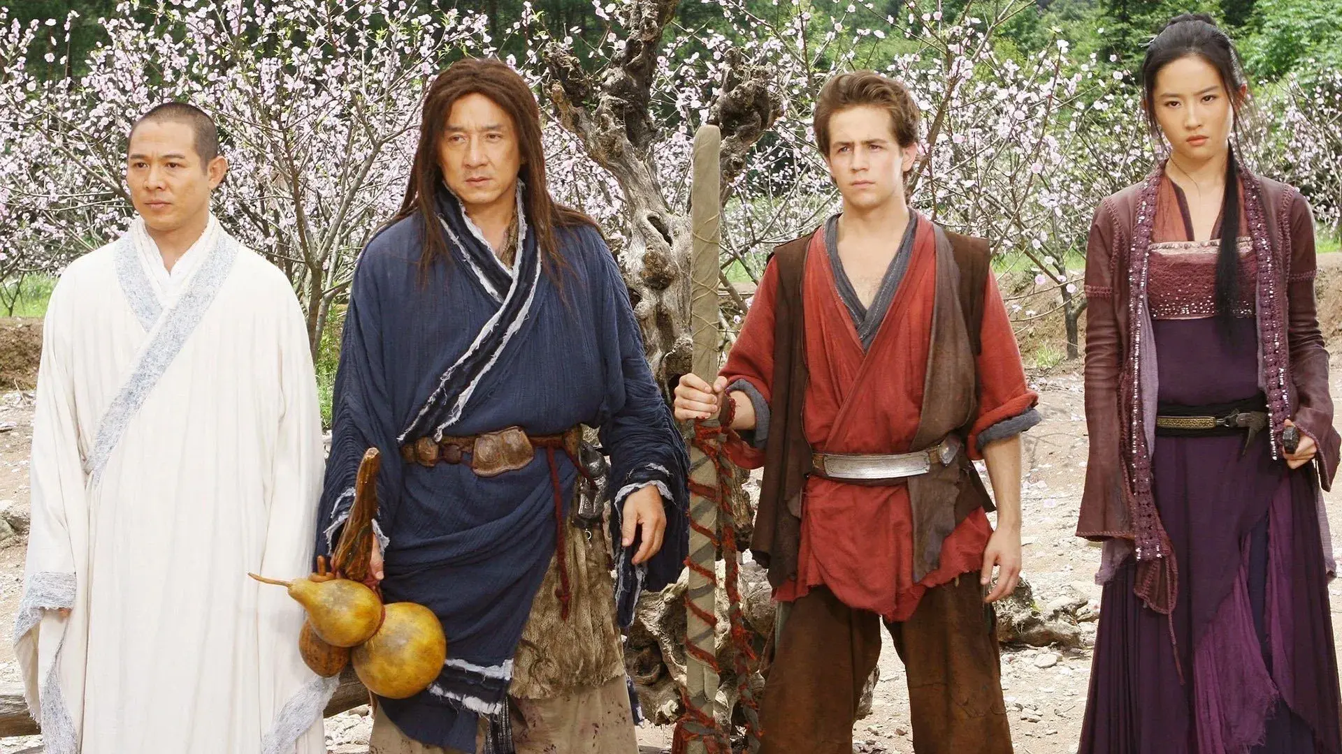 The Forbidden Kingdom backdrop