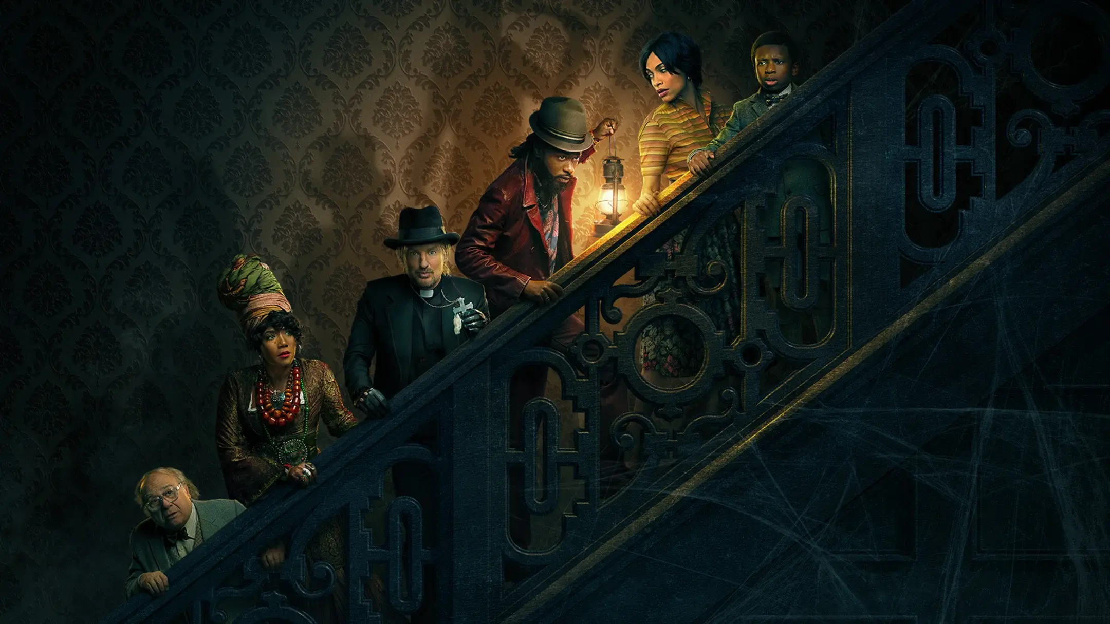 Haunted Mansion backdrop