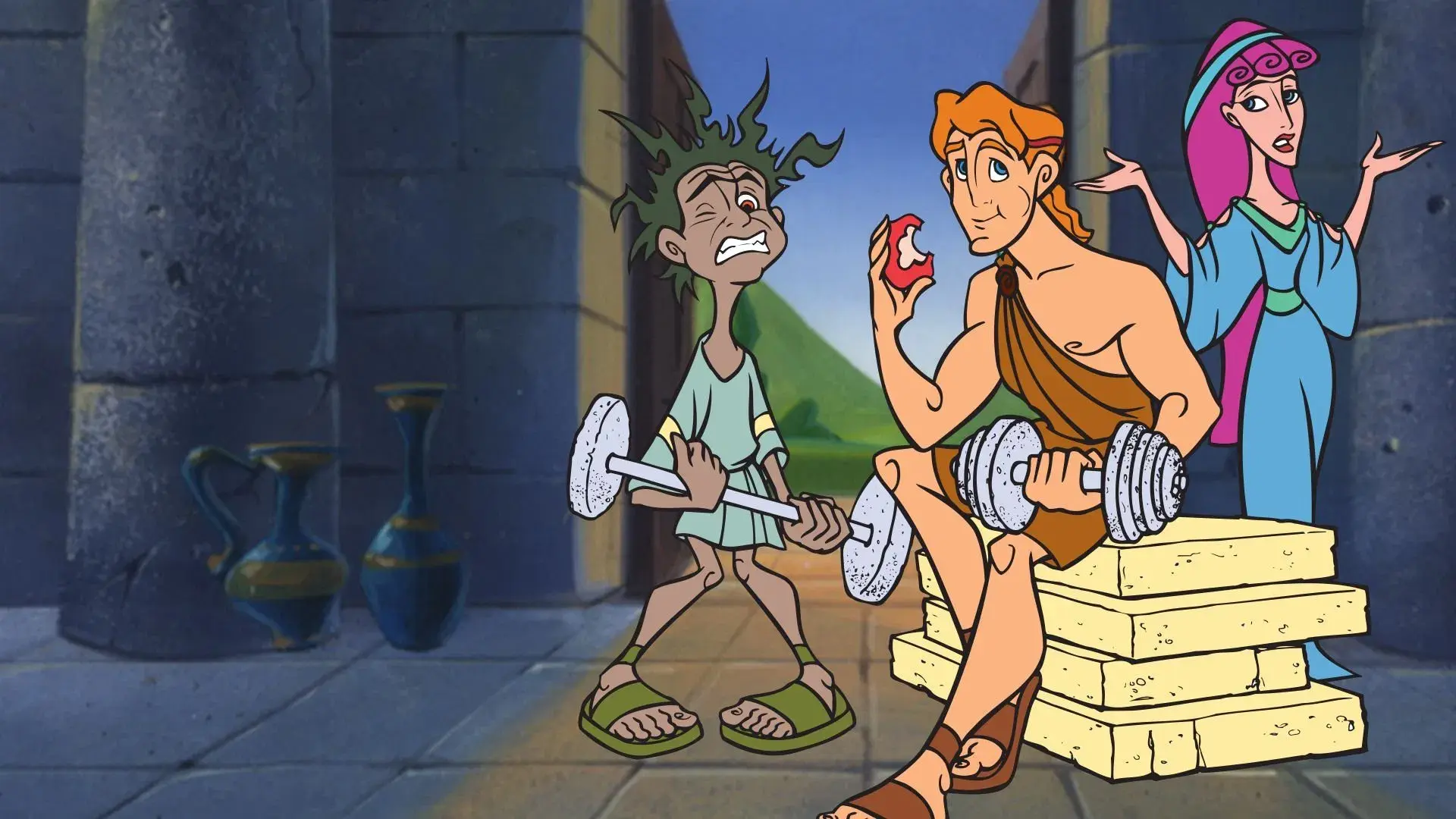 Hercules backdrop