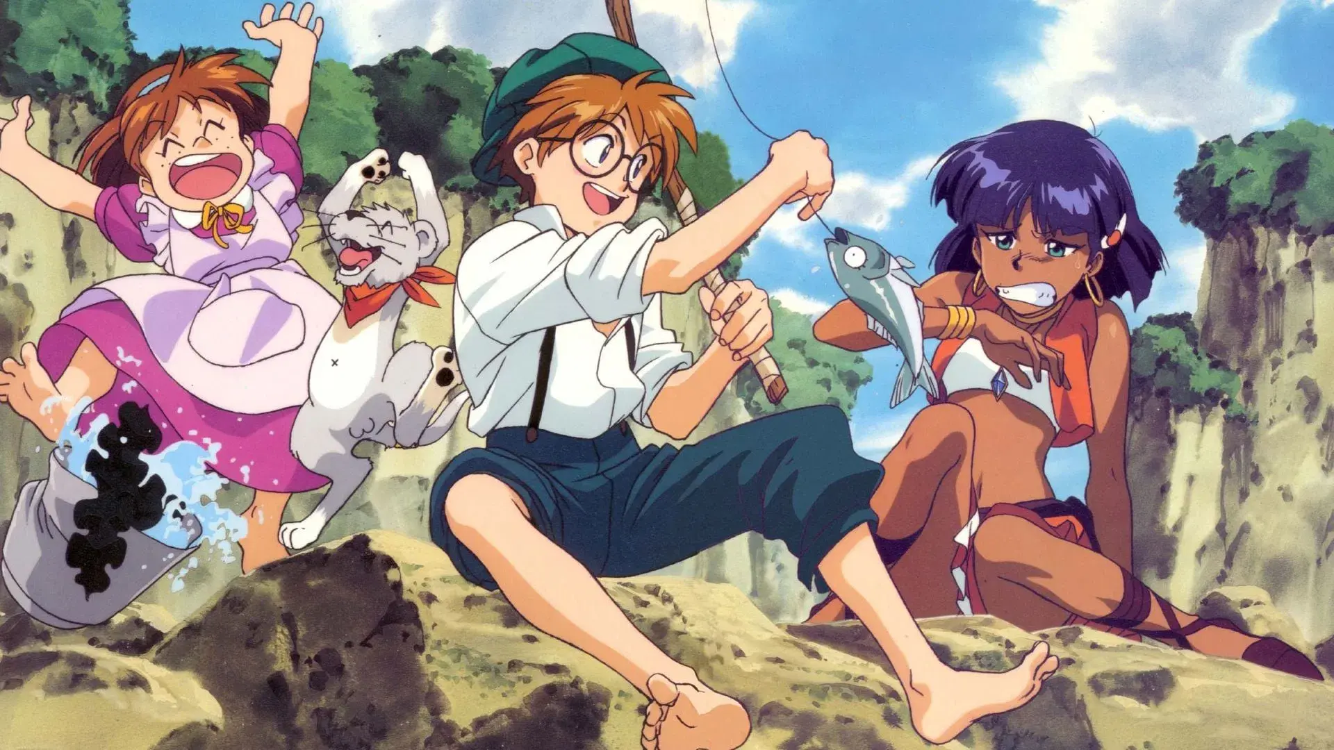 Nadia: The Secret of Blue Water backdrop