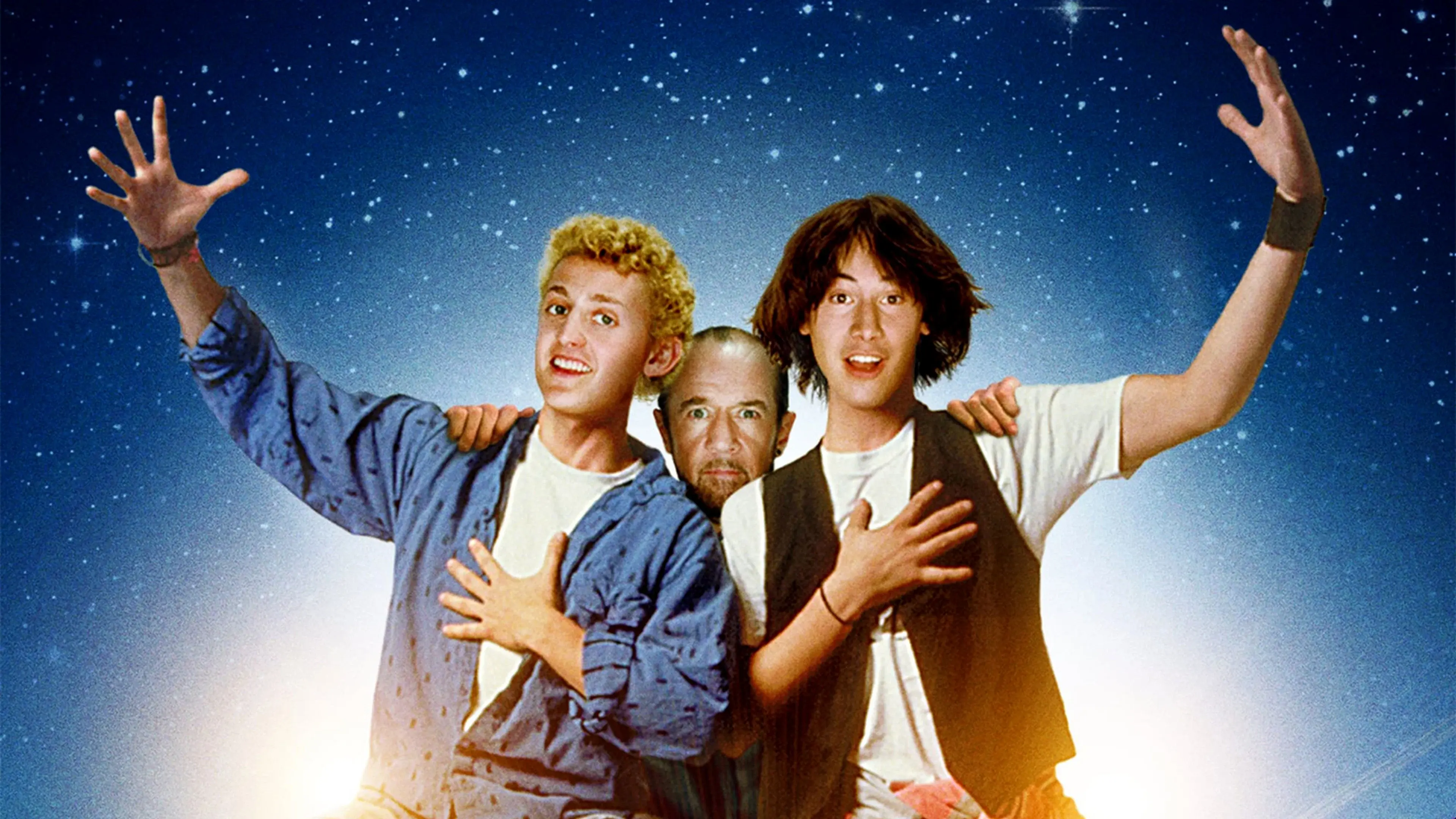 Bill & Ted's Excellent Adventure backdrop