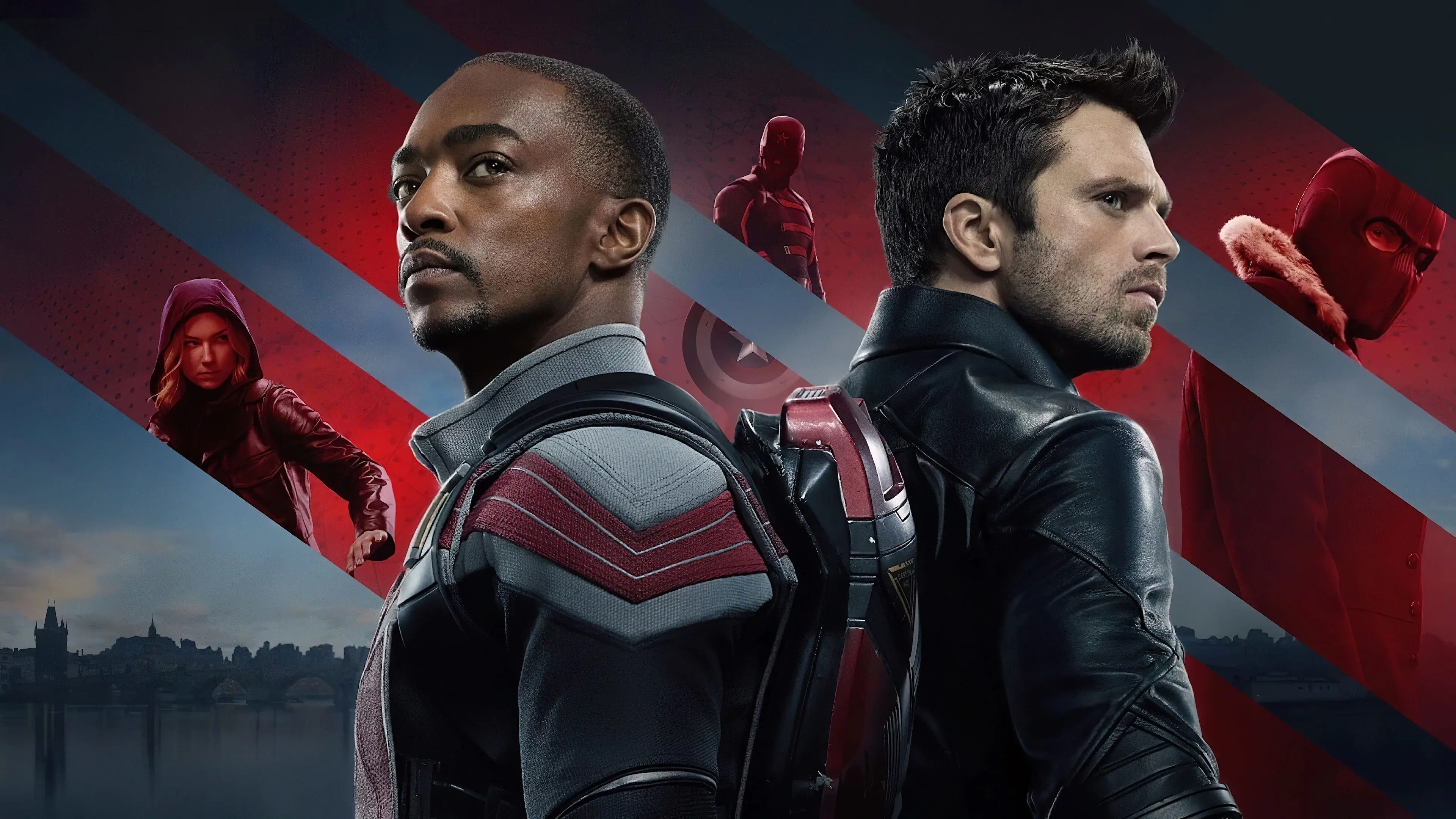 The Falcon and the Winter Soldier backdrop
