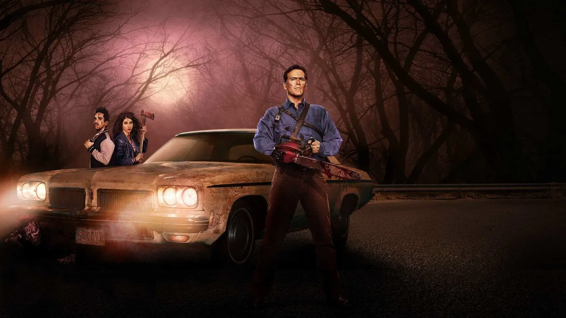 Ash vs Evil Dead backdrop
