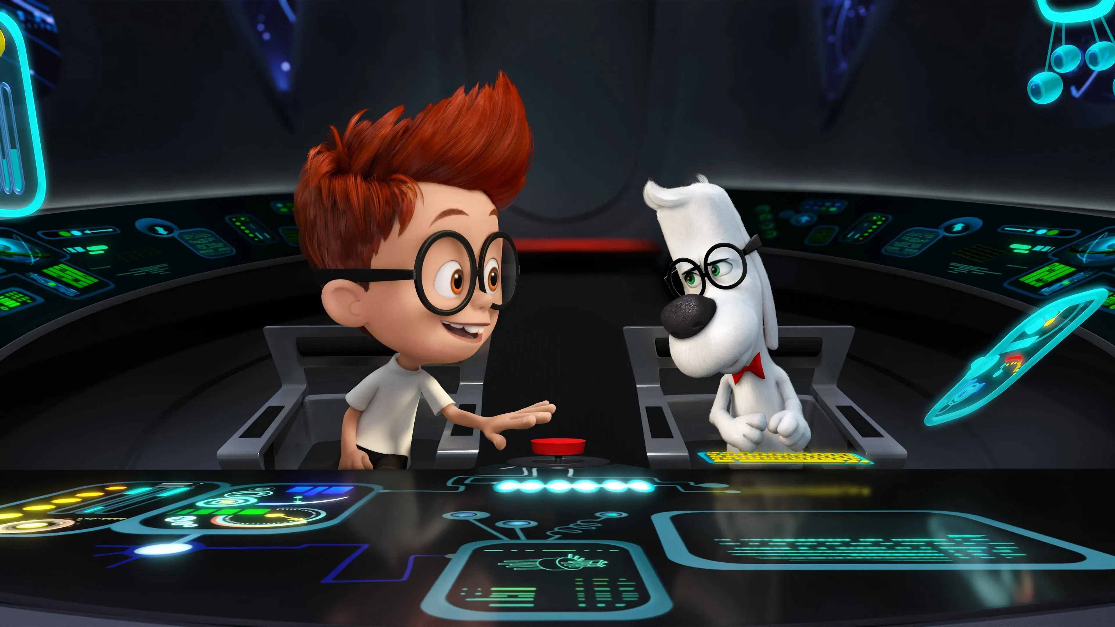 Mr. Peabody & Sherman backdrop
