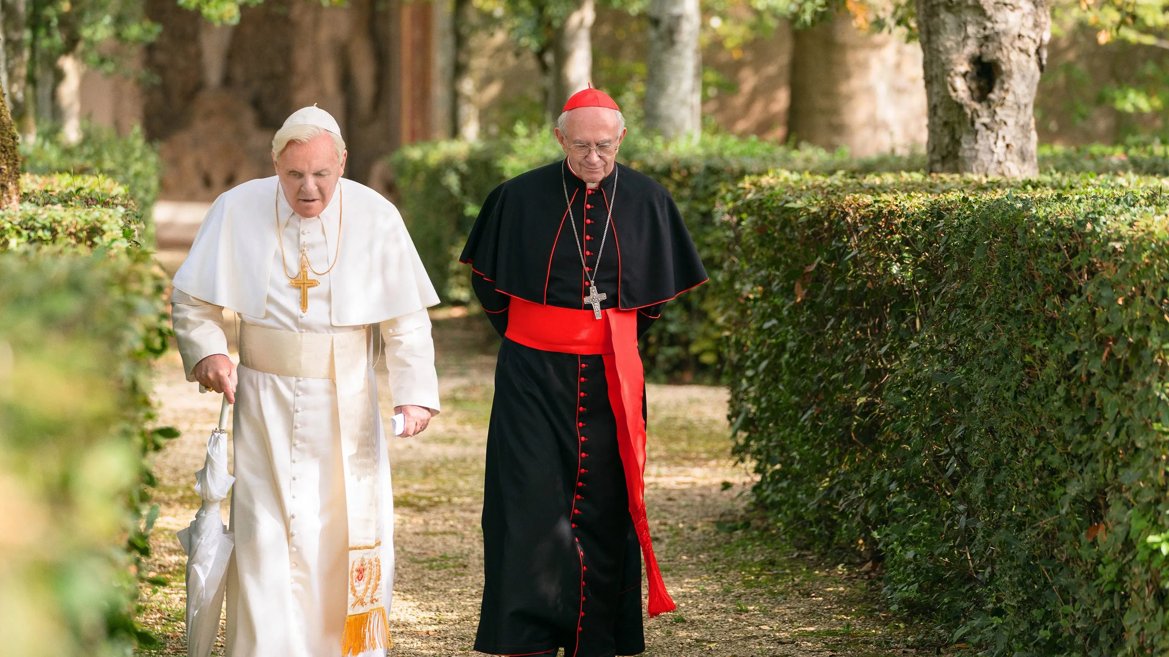 The Two Popes backdrop
