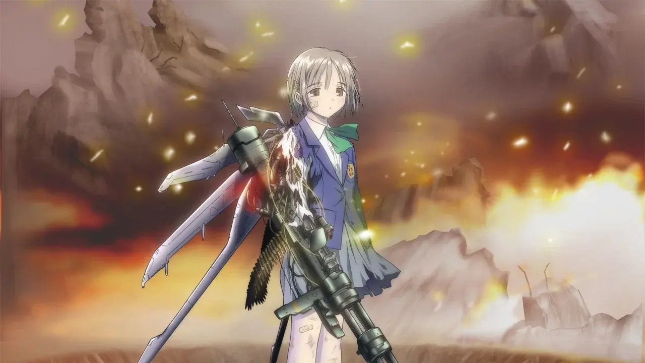 Saikano backdrop
