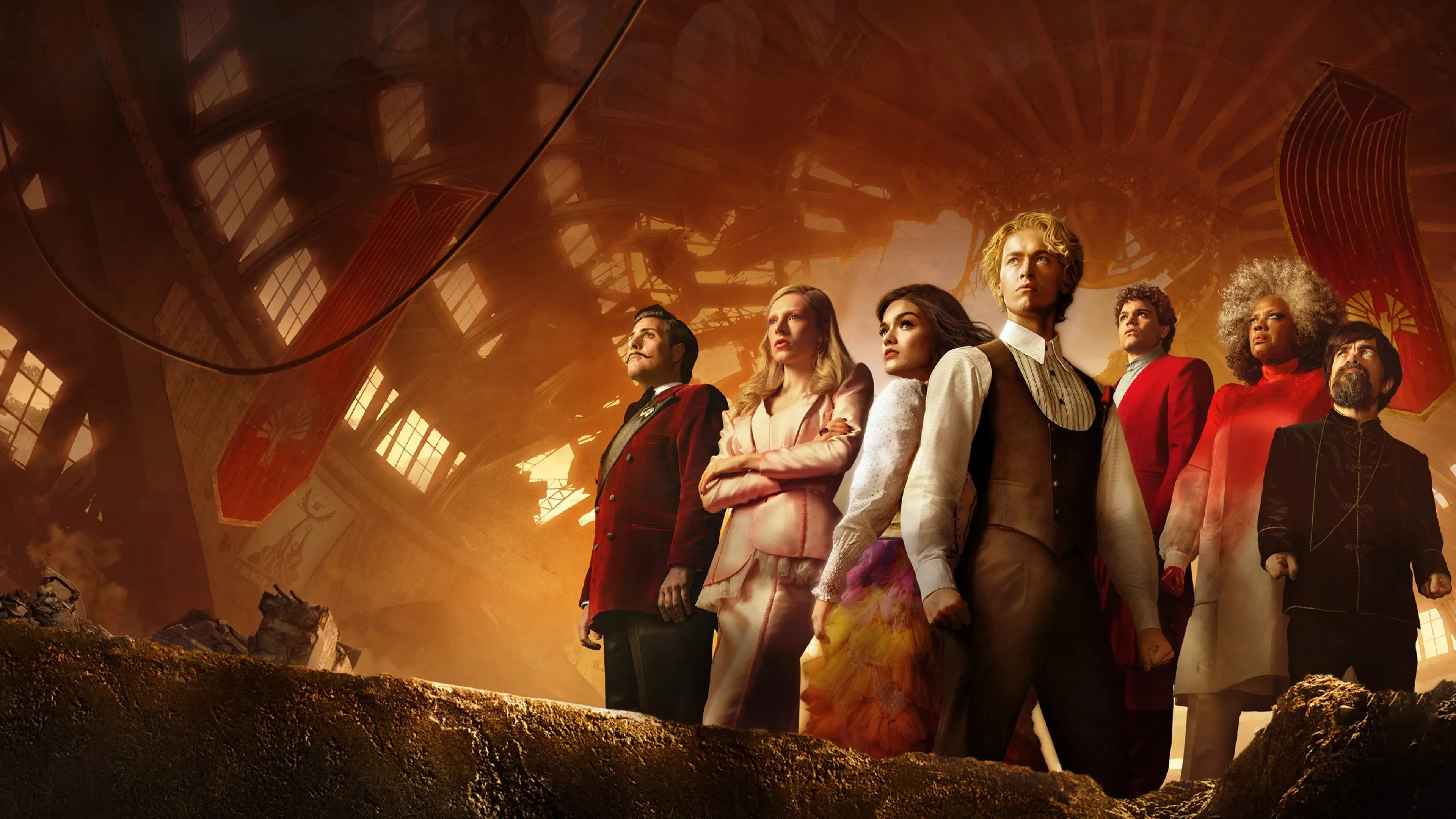 The Hunger Games: The Ballad of Songbirds & Snakes backdrop