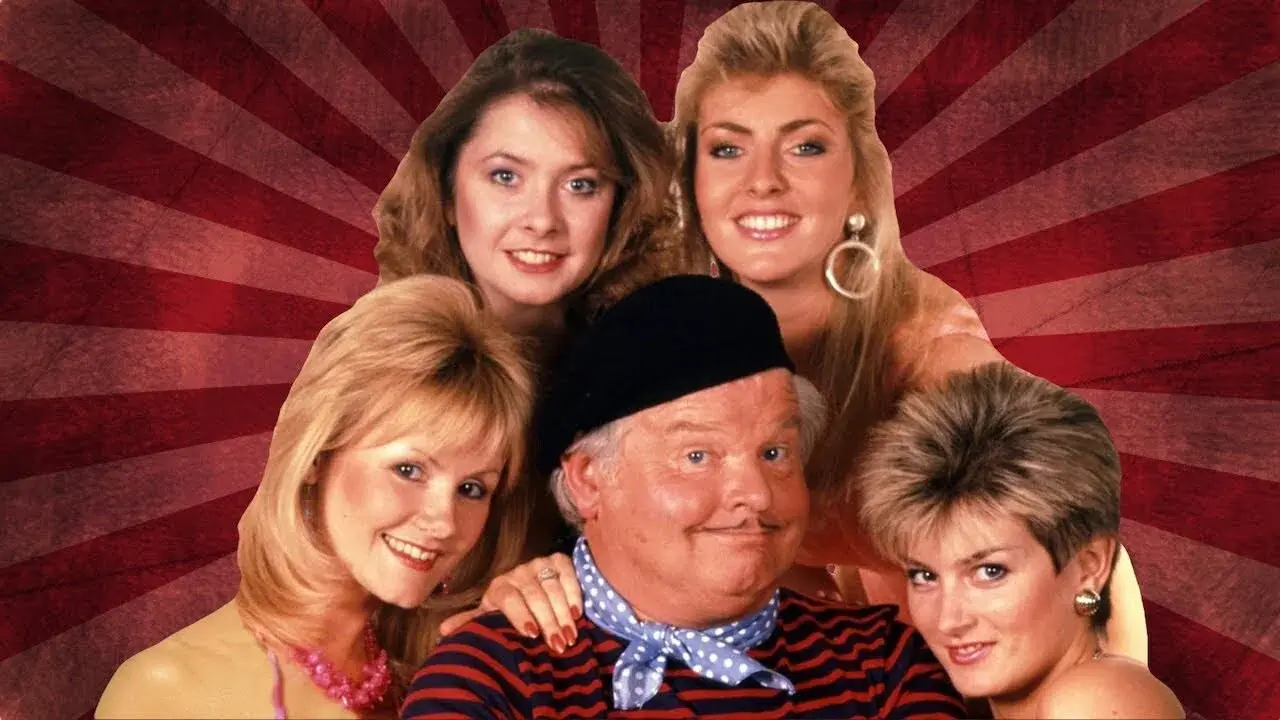 The Benny Hill Show backdrop