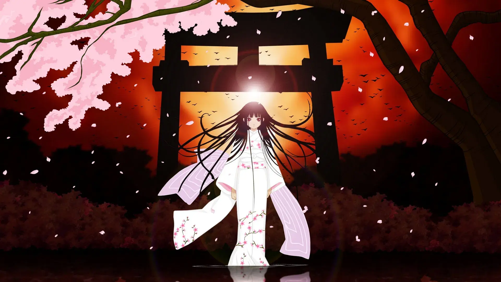 Hell Girl backdrop