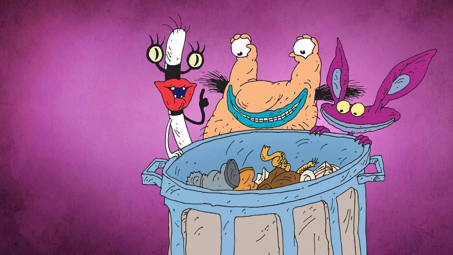 Aaahh!!! Real Monsters backdrop