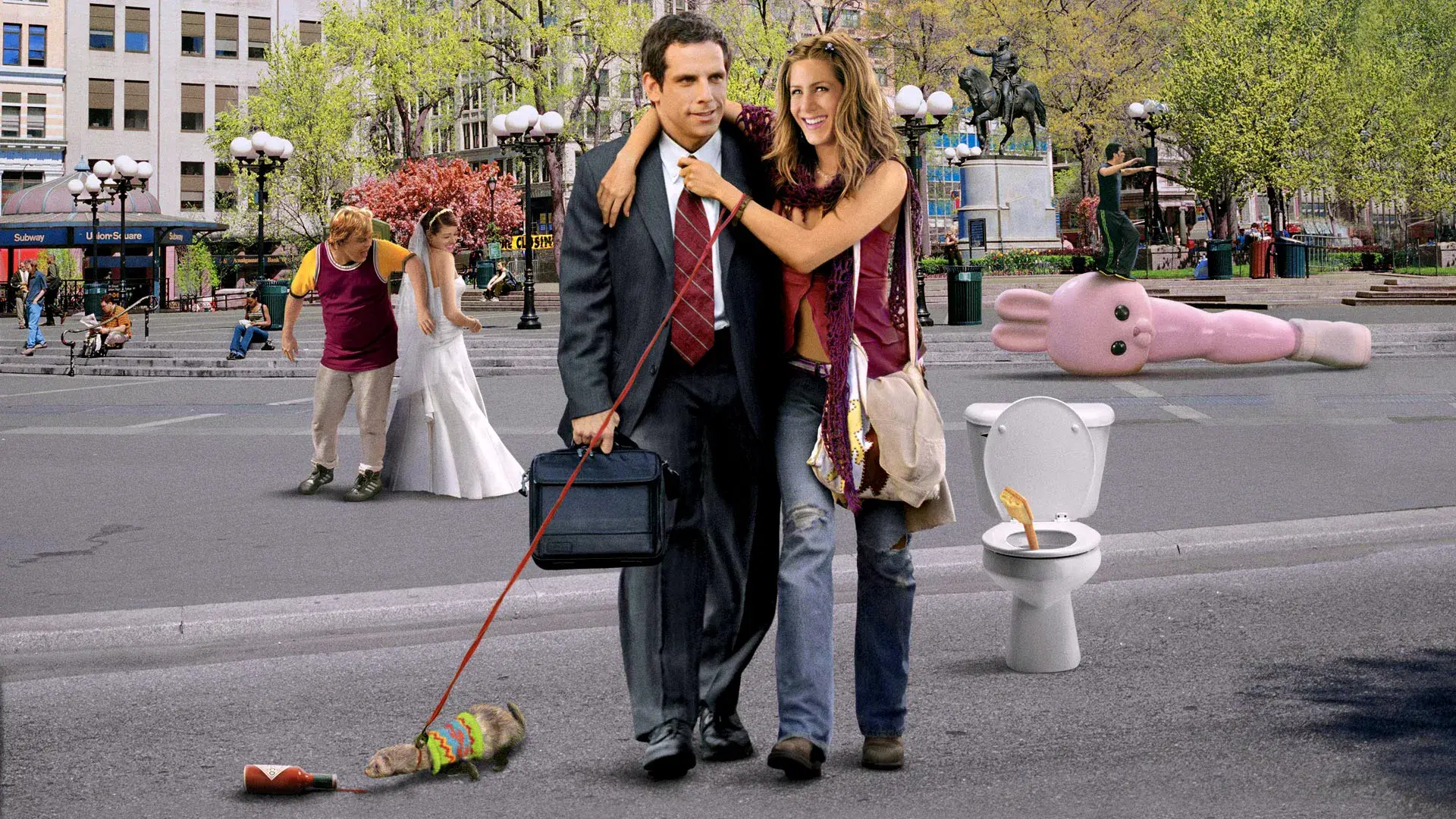 Along Came Polly backdrop