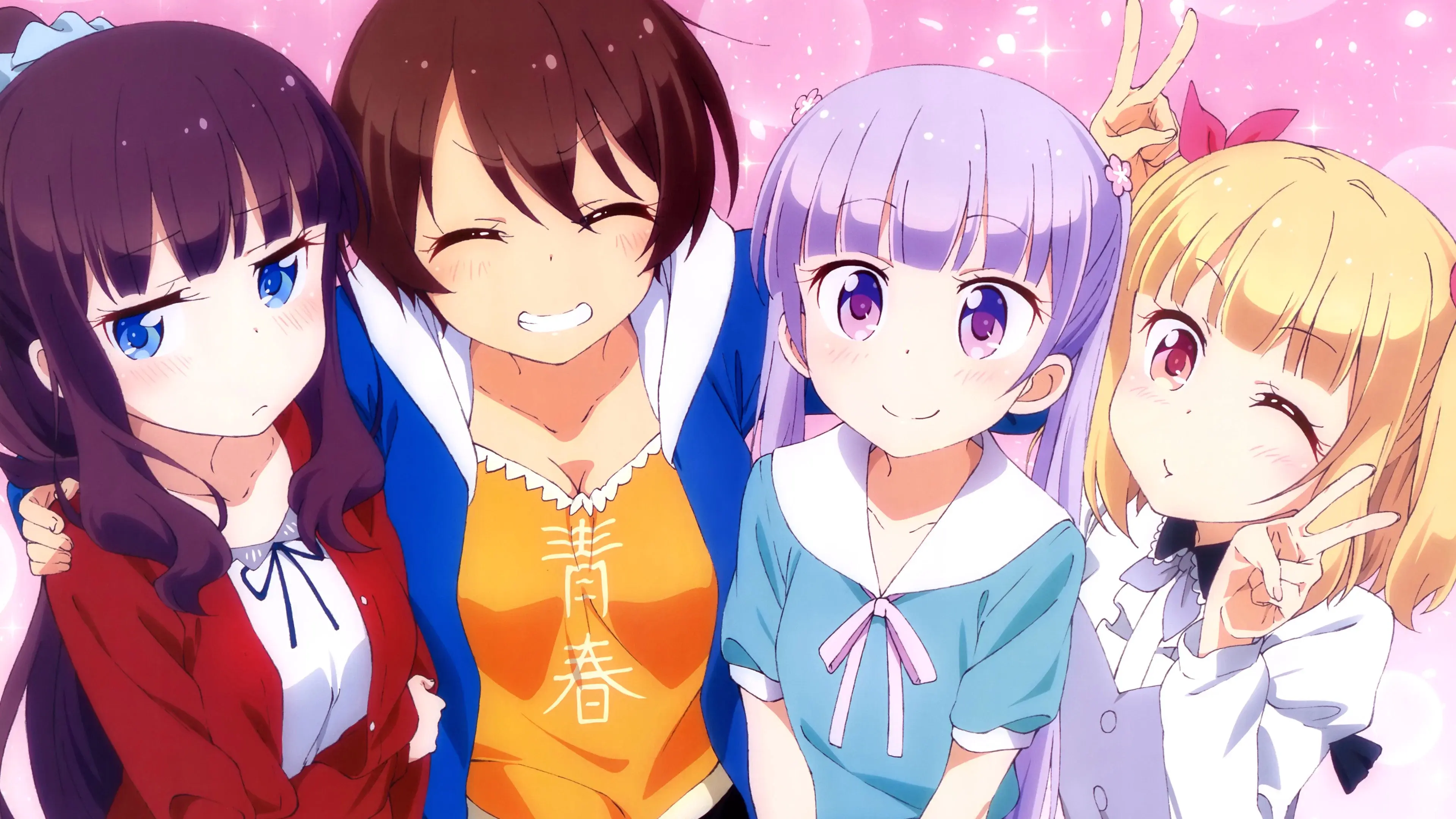 NEW GAME! backdrop