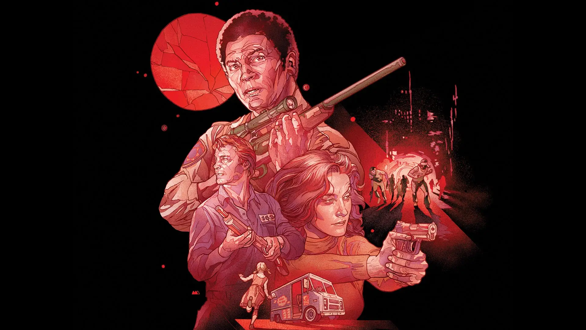 Assault on Precinct 13 backdrop