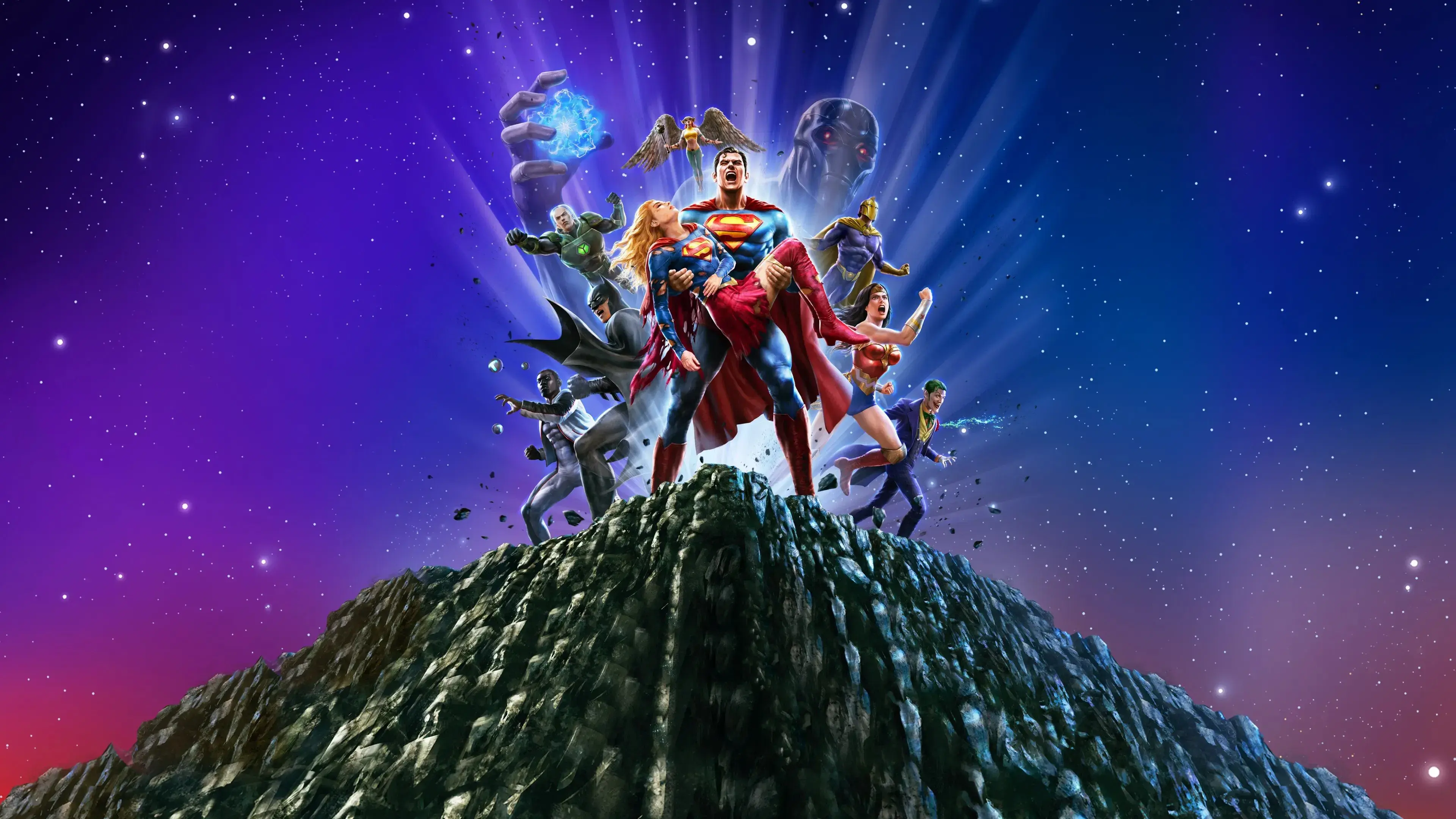 Justice League: Crisis on Infinite Earths Part Three backdrop