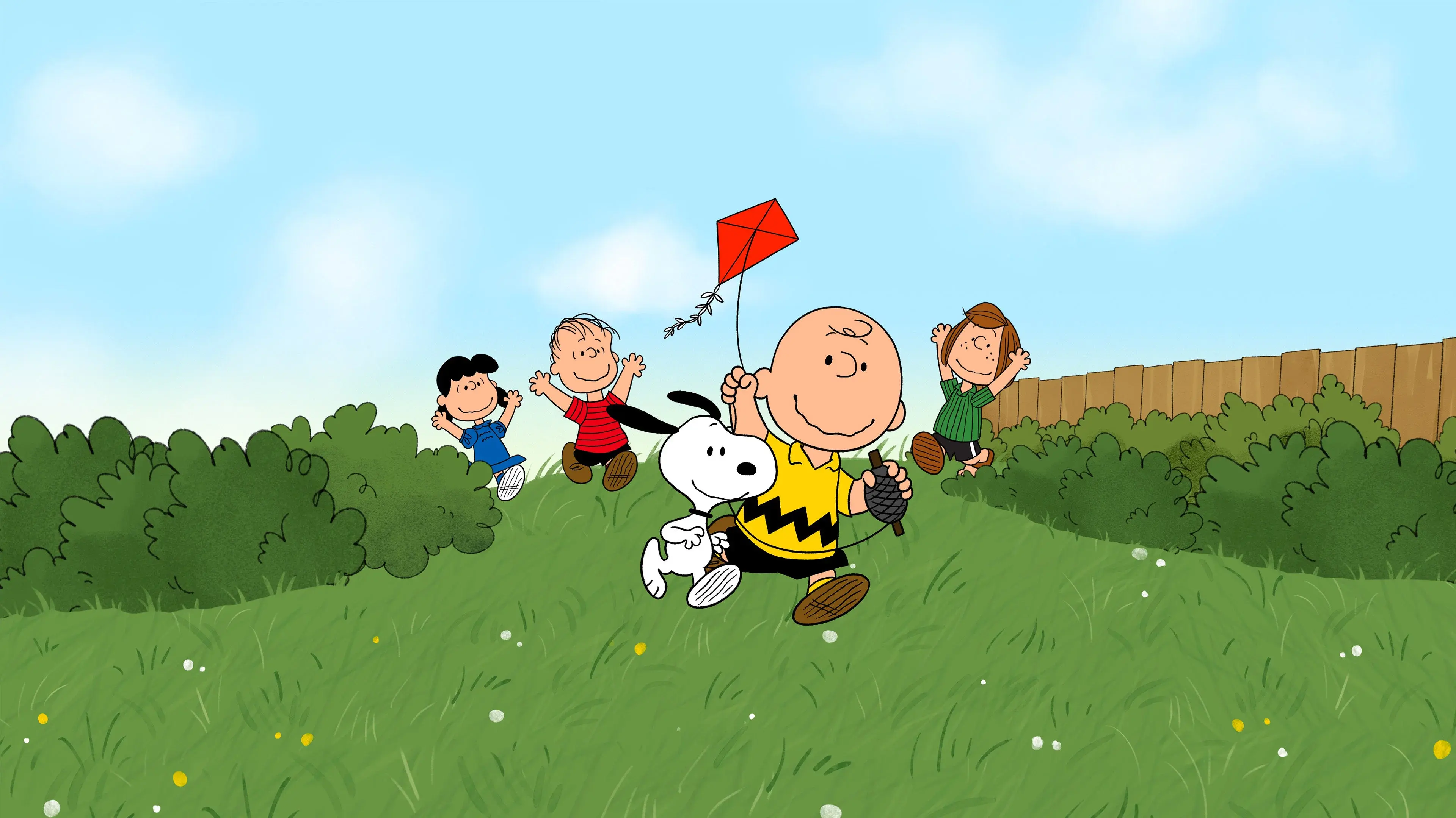 The Charlie Brown and Snoopy Show backdrop