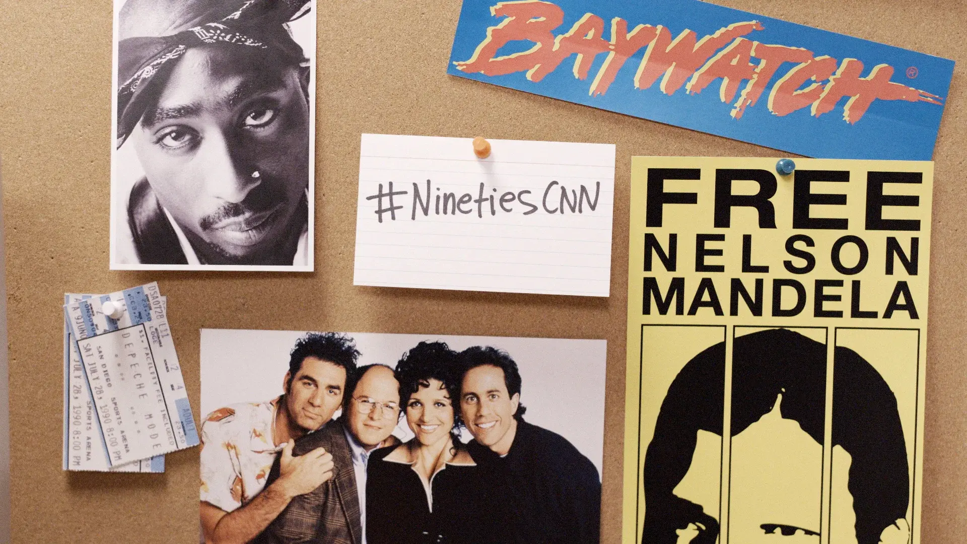 The Nineties backdrop