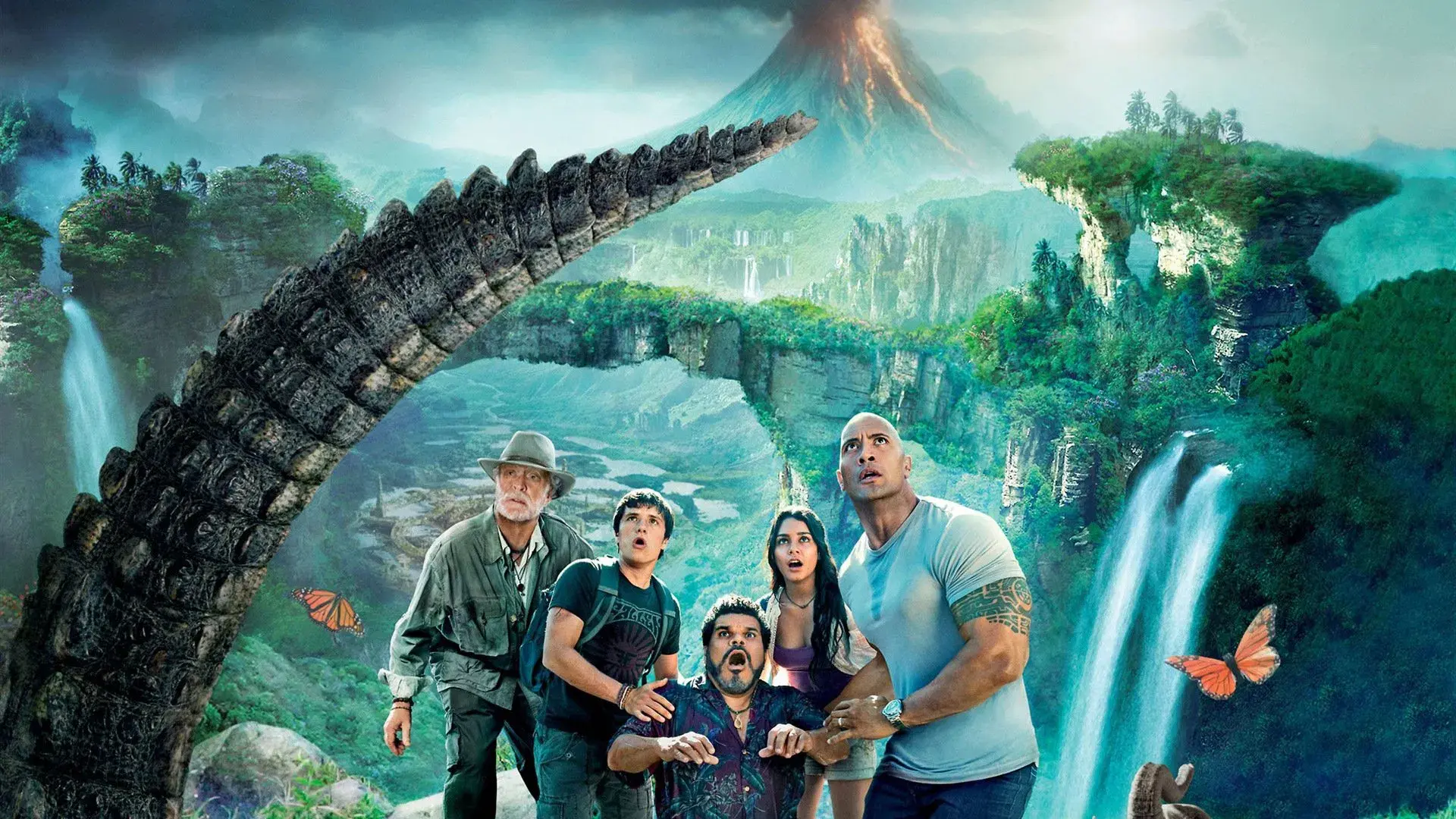 Journey 2: The Mysterious Island backdrop