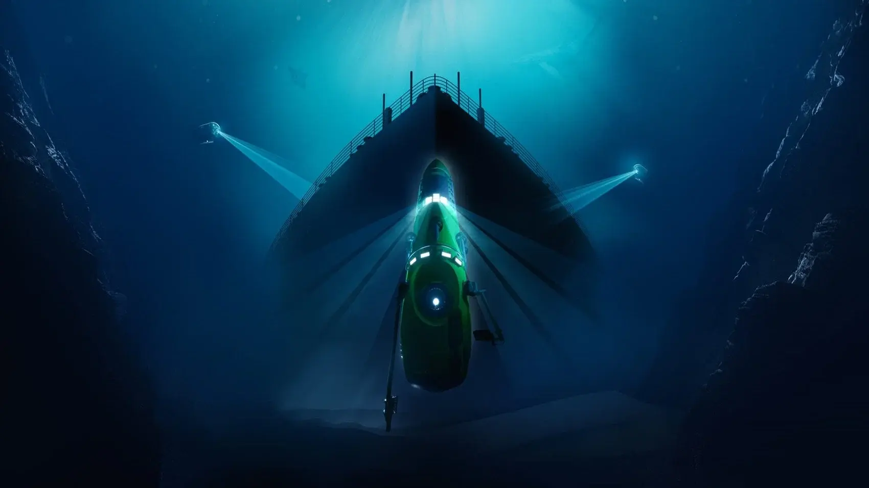 Deepsea Challenge 3D backdrop