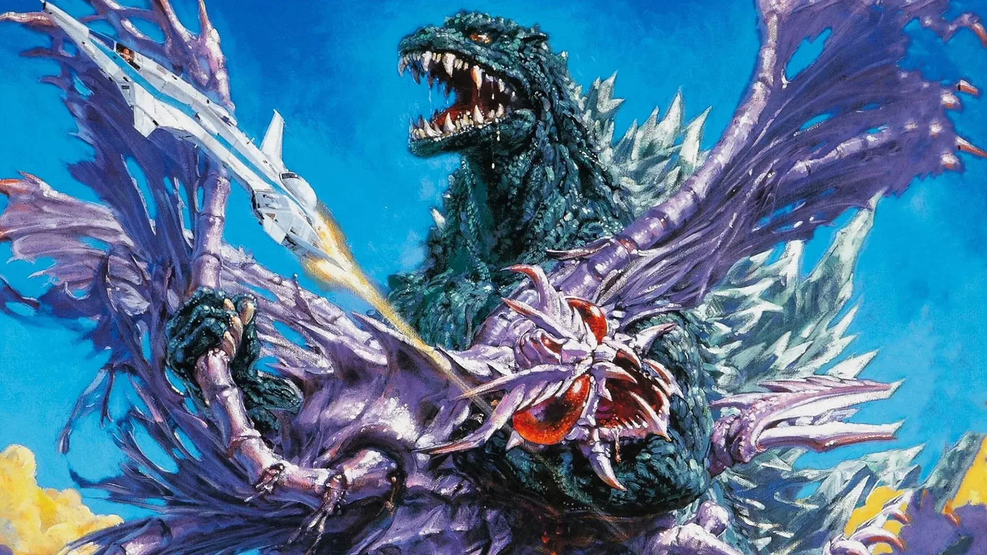 Godzilla vs. Megaguirus backdrop